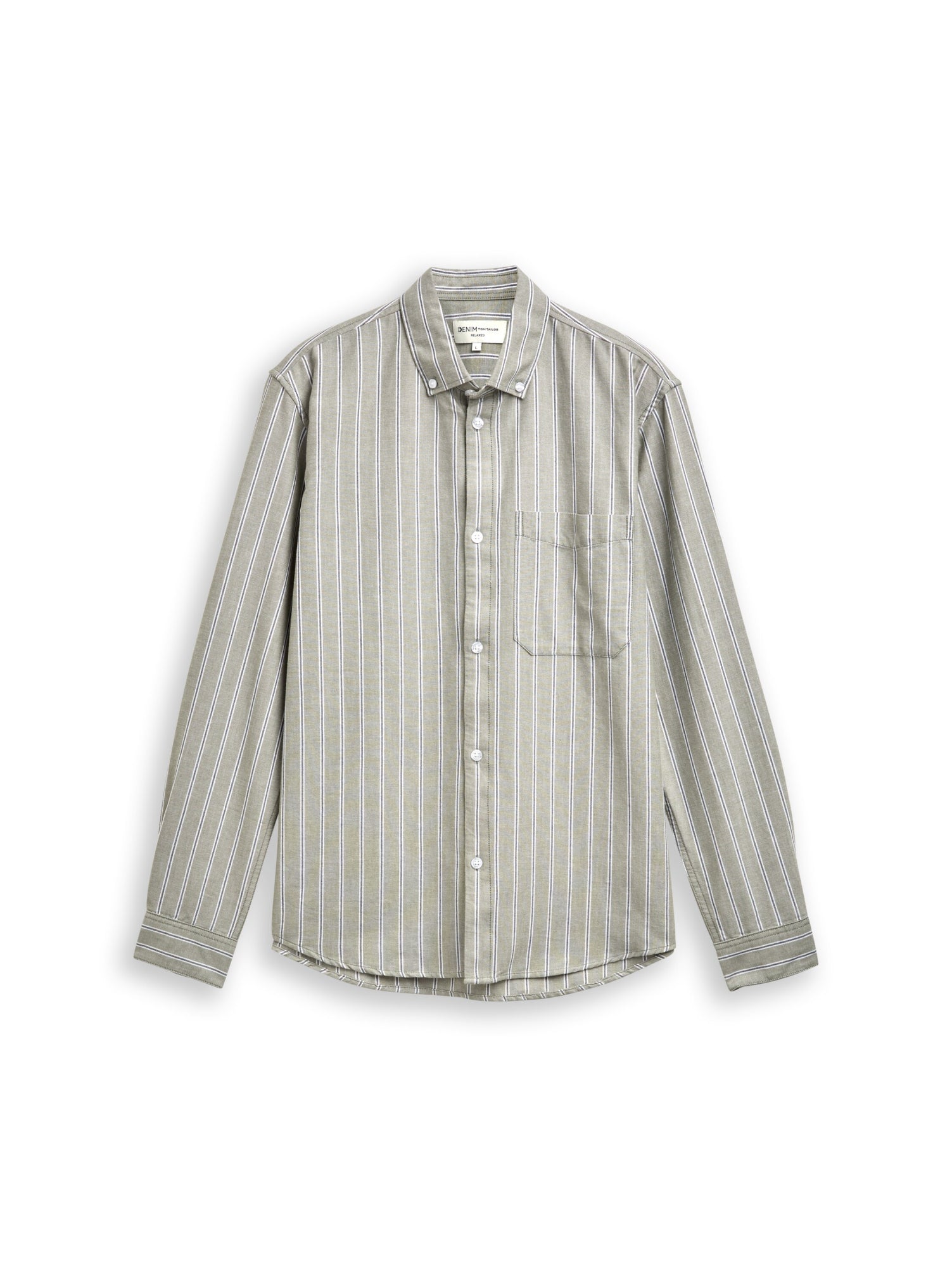 Tom Tailor Denim Hemden  grün