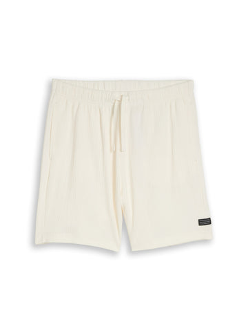 Relaxed Fit Shorts in Waffelstruktur
