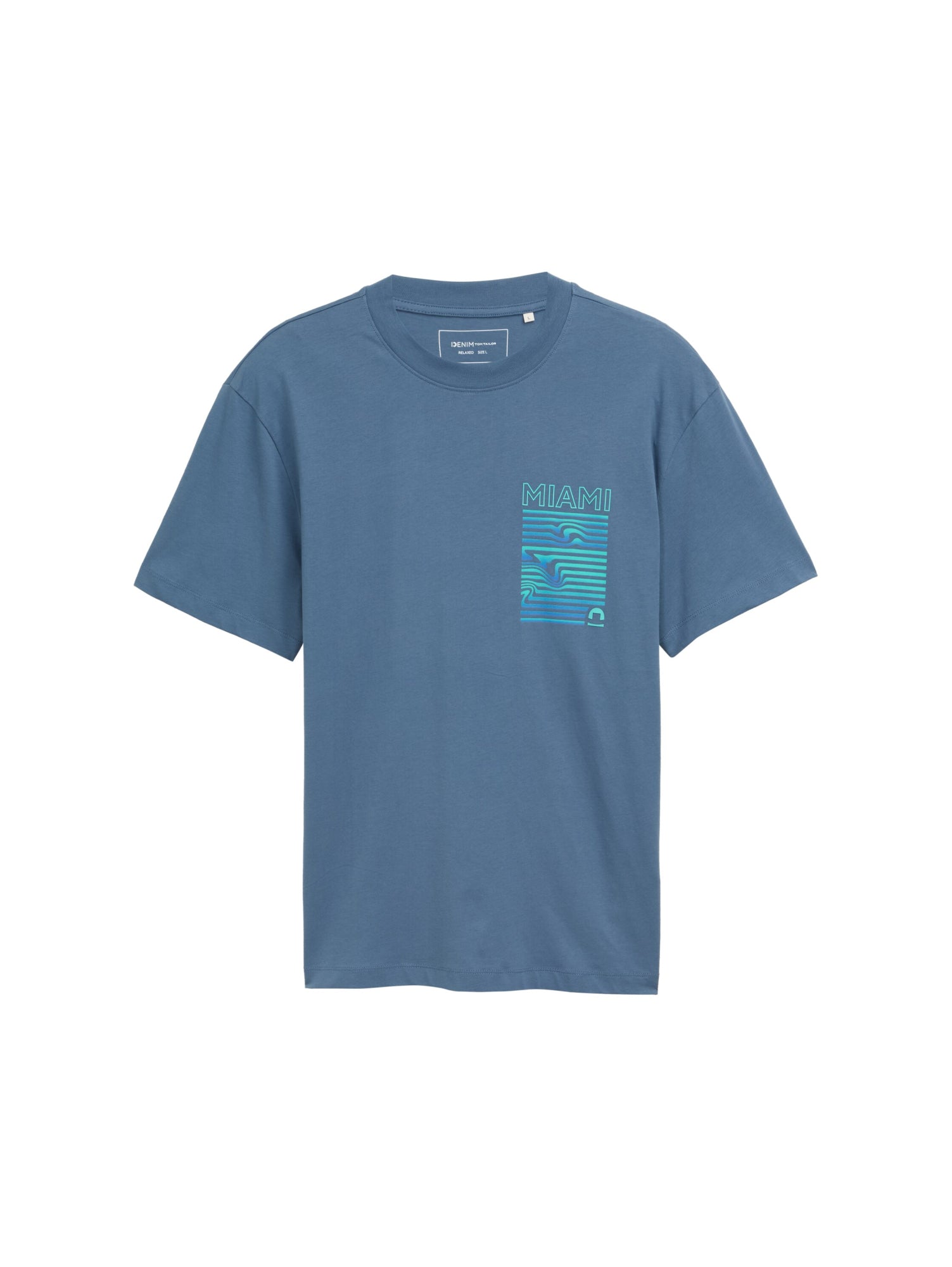 Tom Tailor Denim T-Shirts  blau