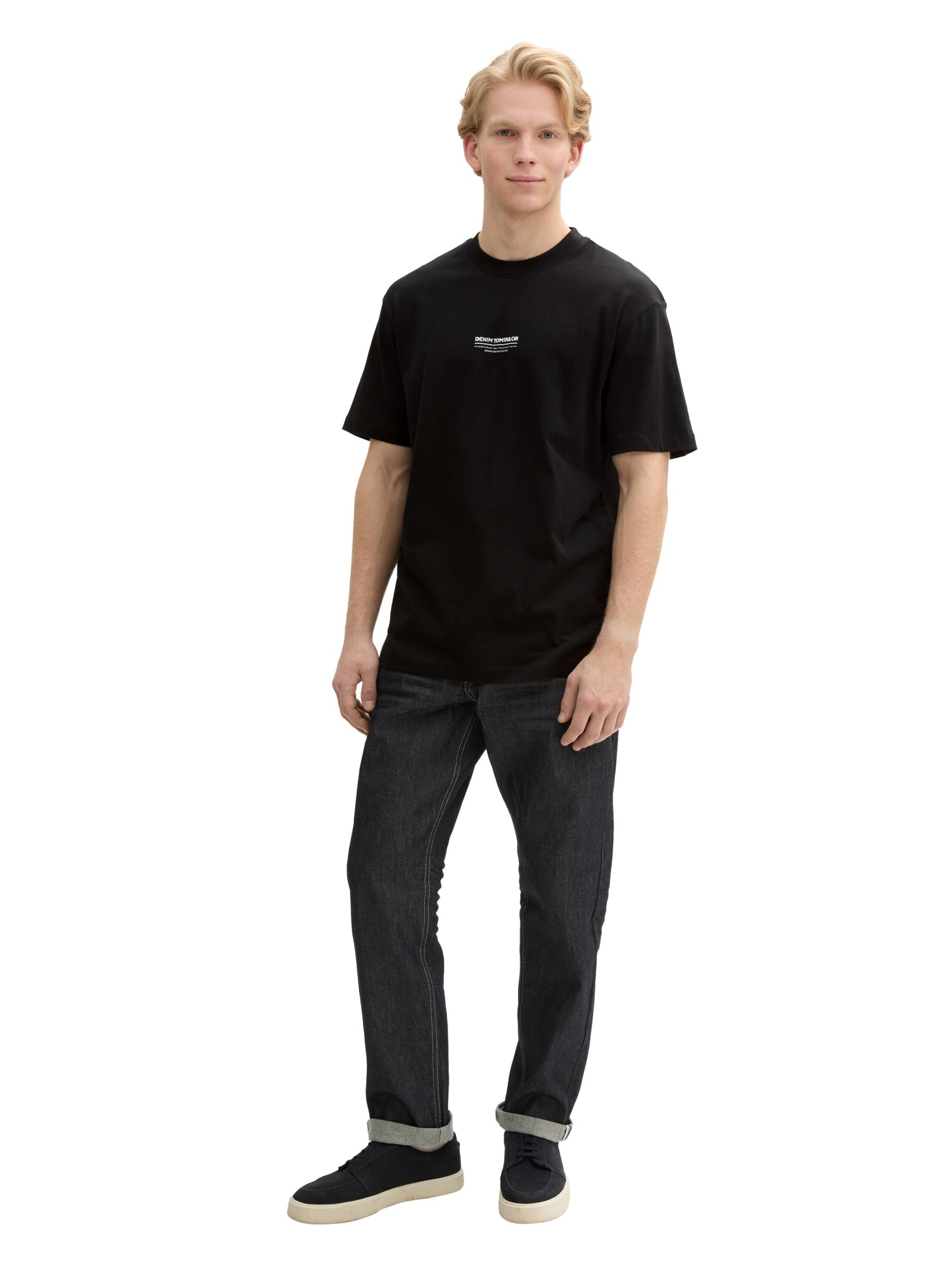 Tom Tailor Denim T-Shirts  schwarz