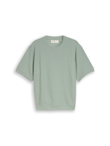 Relaxed Fit T-Shirt im Sweatshirt-Style