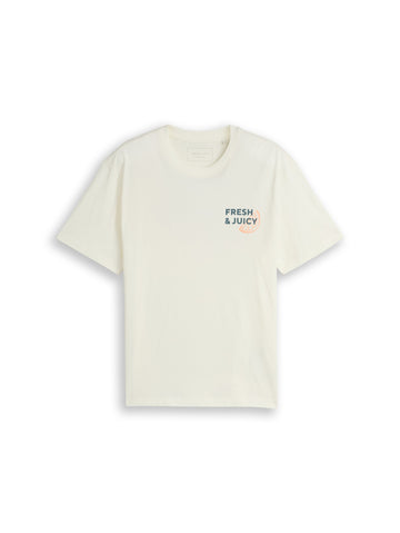 Relaxed Fit T-Shirt mit Rückenprint