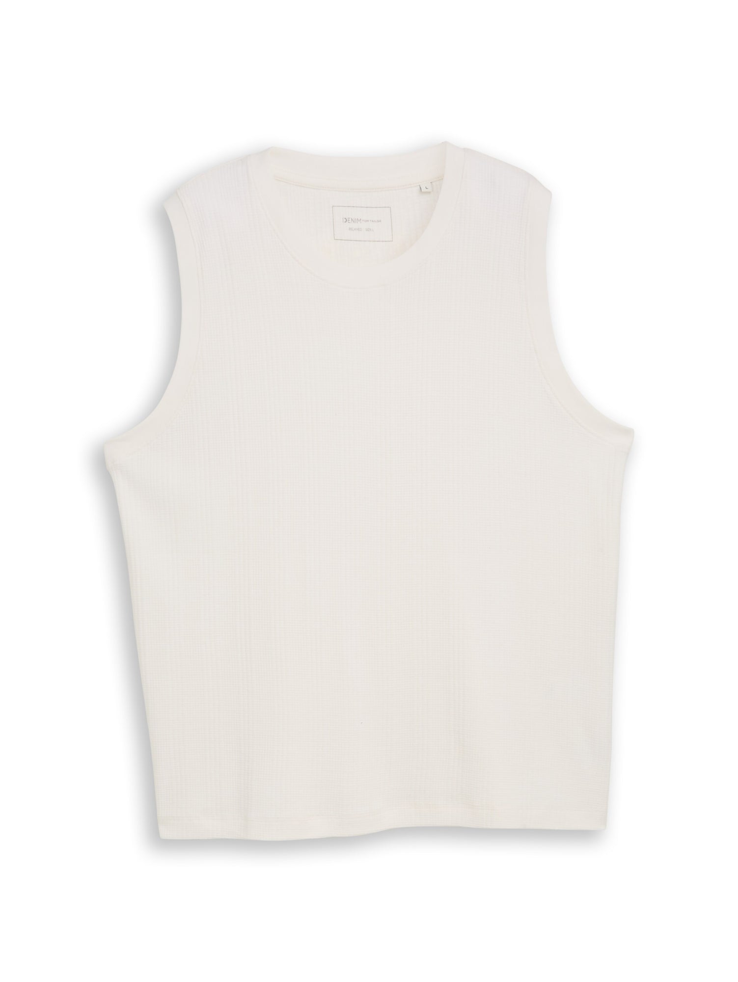 Tom Tailor Denim Tank Tops  weiß