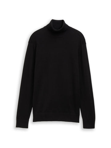 Rollkragenpullover aus Baumwolle