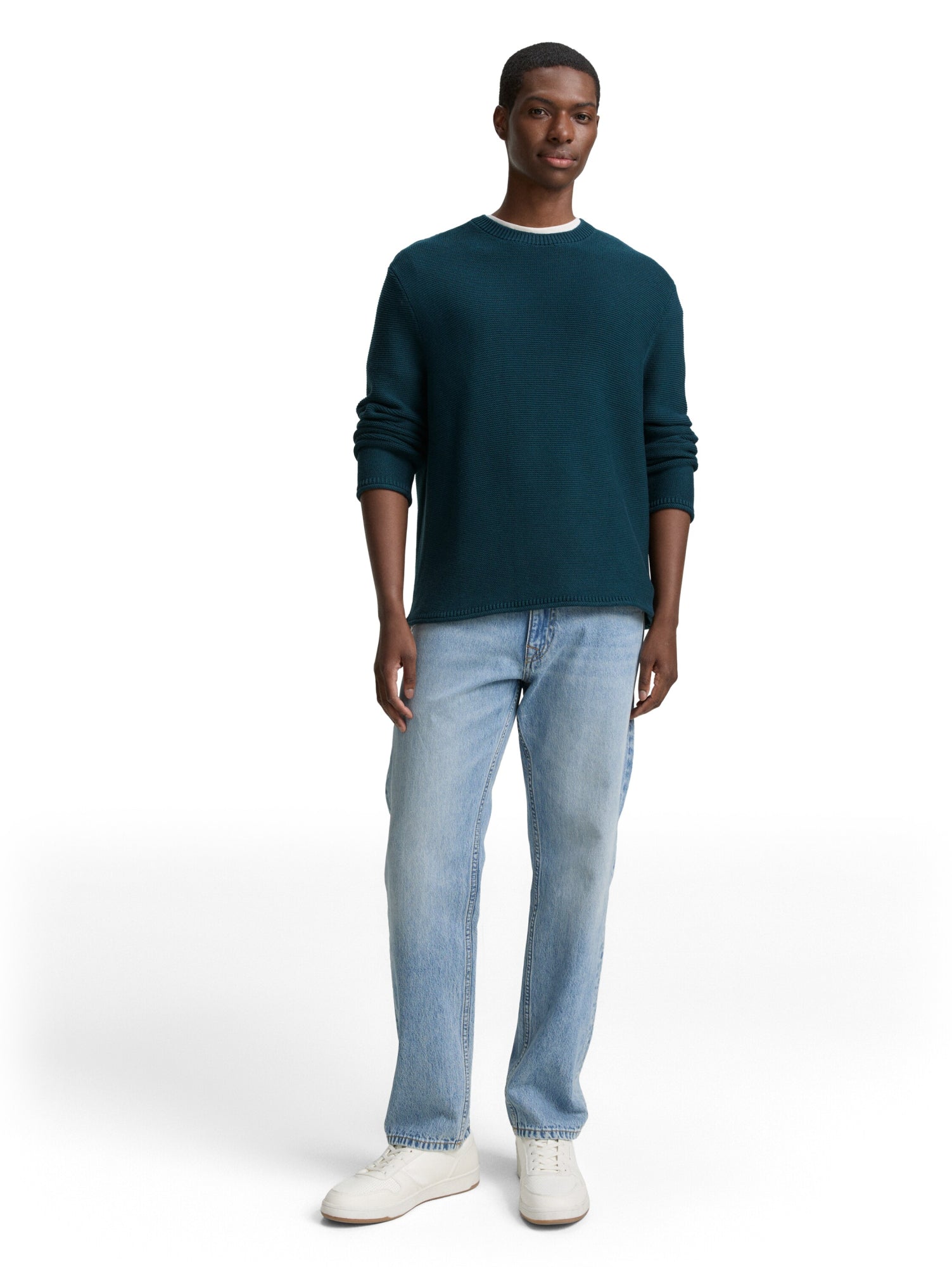Tom Tailor Denim Pullover  dunkelblau