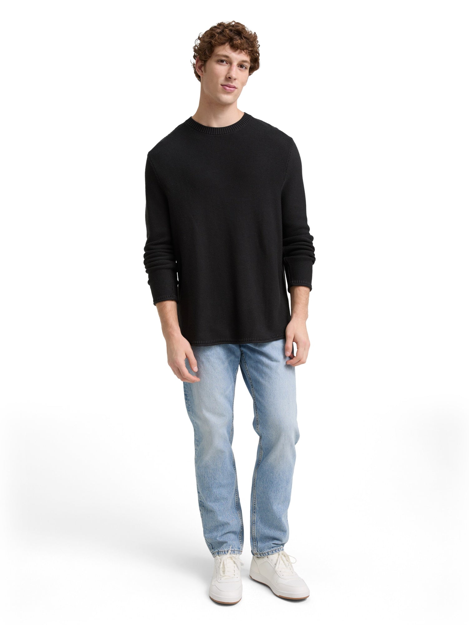 Tom Tailor Denim Pullover  schwarz