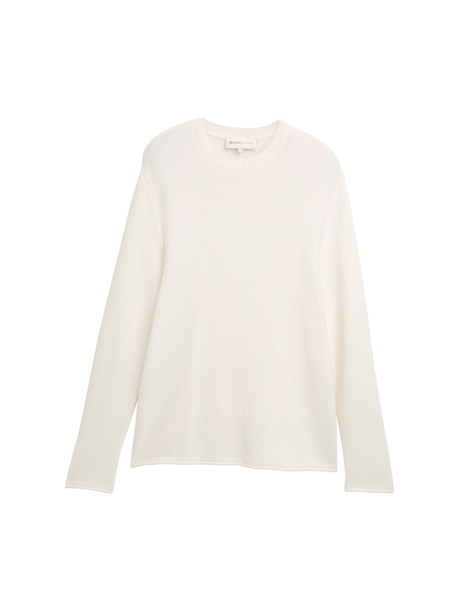 Tom Tailor Denim Pullover  weiß