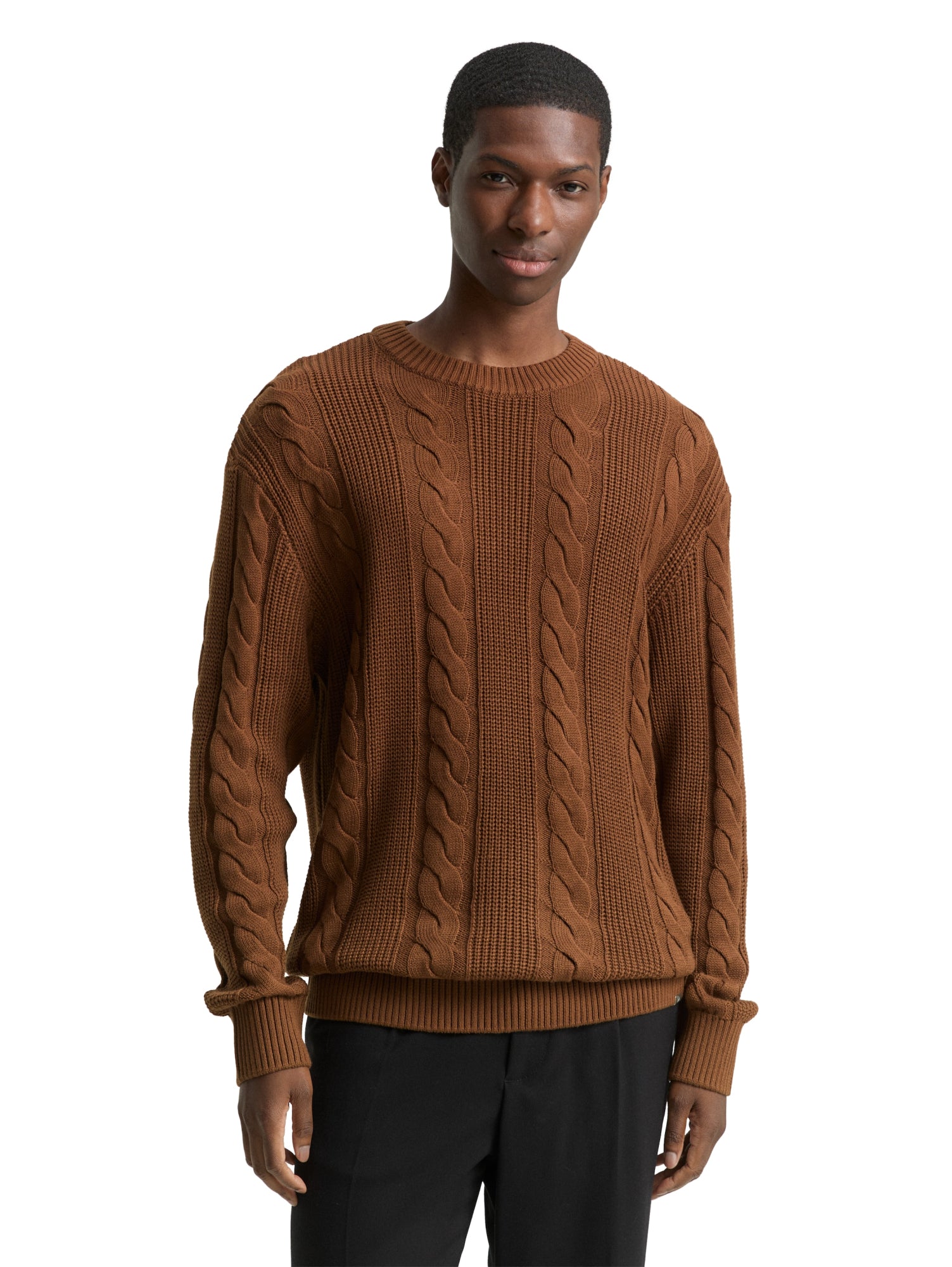 Tom Tailor Denim Pullover  braun