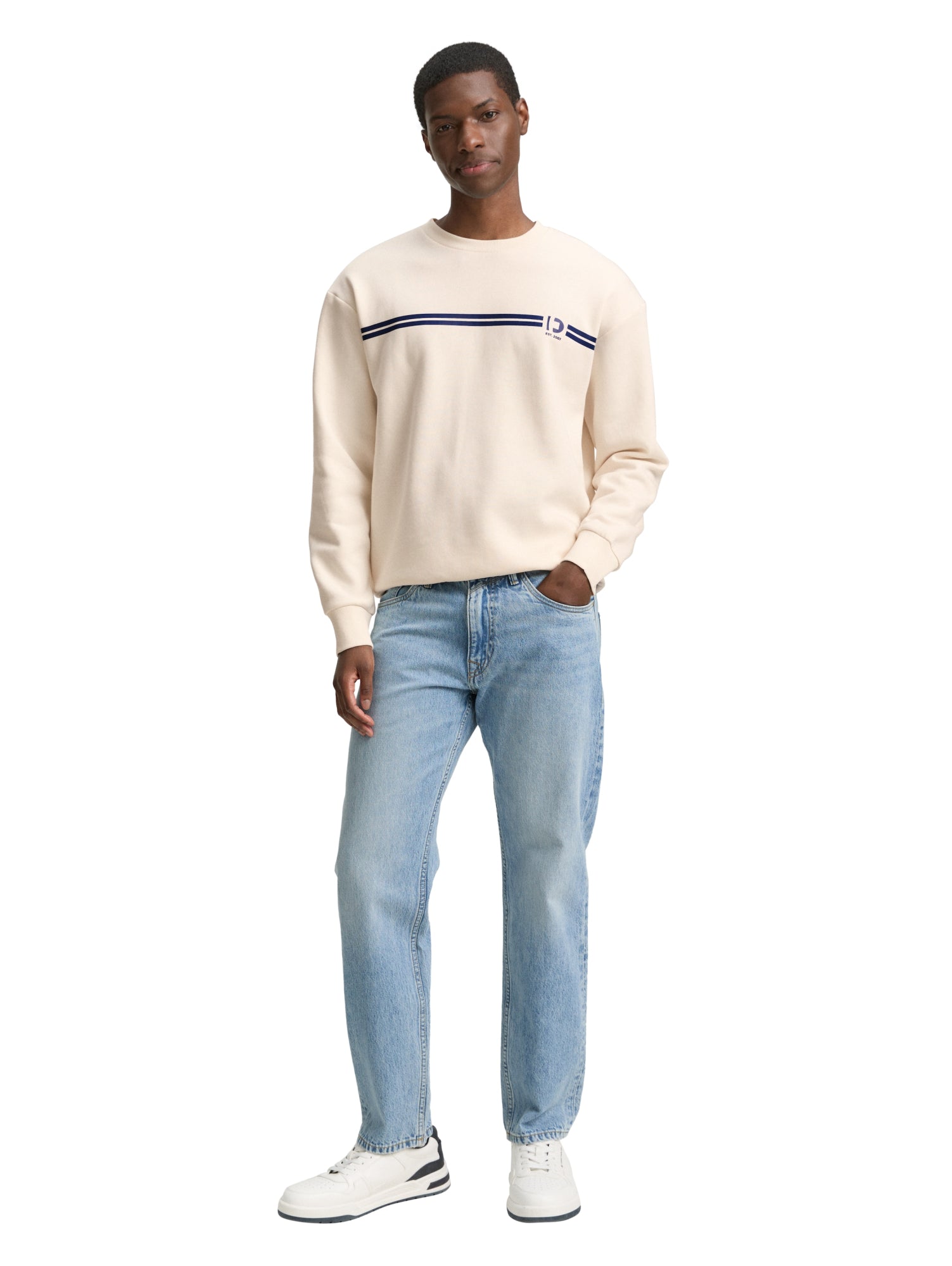 Tom Tailor Denim Sweatshirts  weiß
