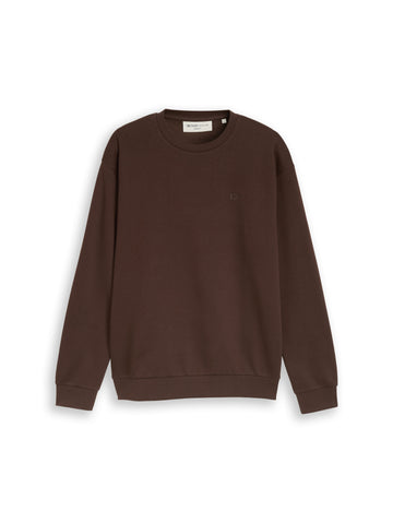 Sweatshirt mit Logo-Print in Basic Fit