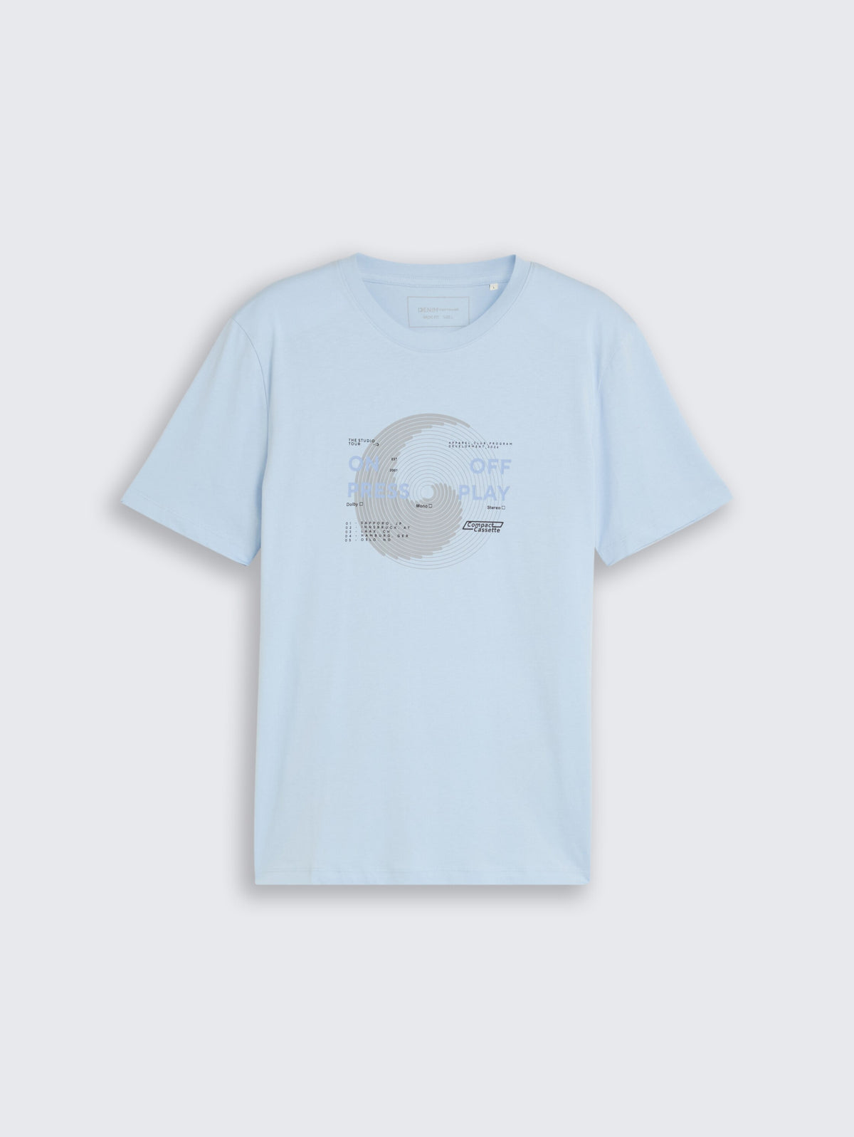 Tom Tailor Denim T-Shirts  blau