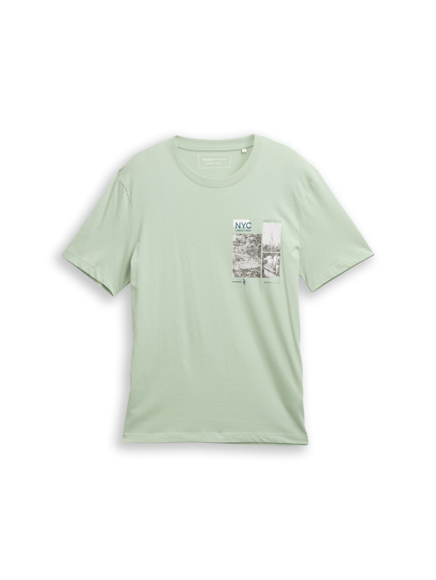 Tom Tailor Denim T-Shirts  grün