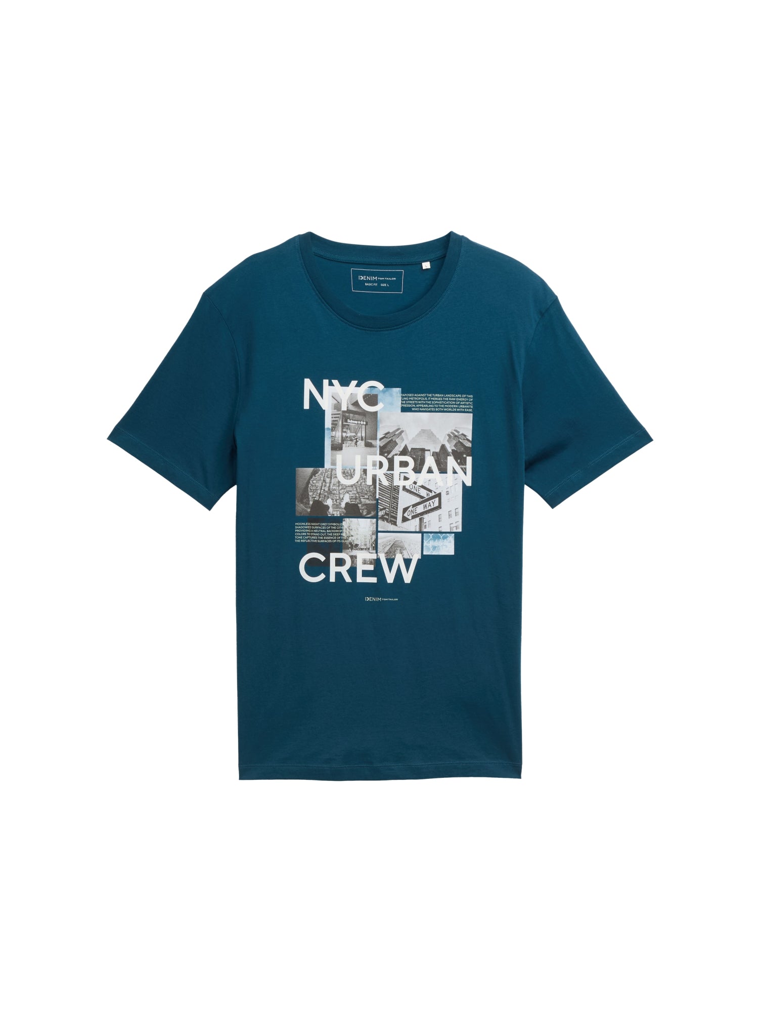 Tom Tailor Denim T-Shirts  grün