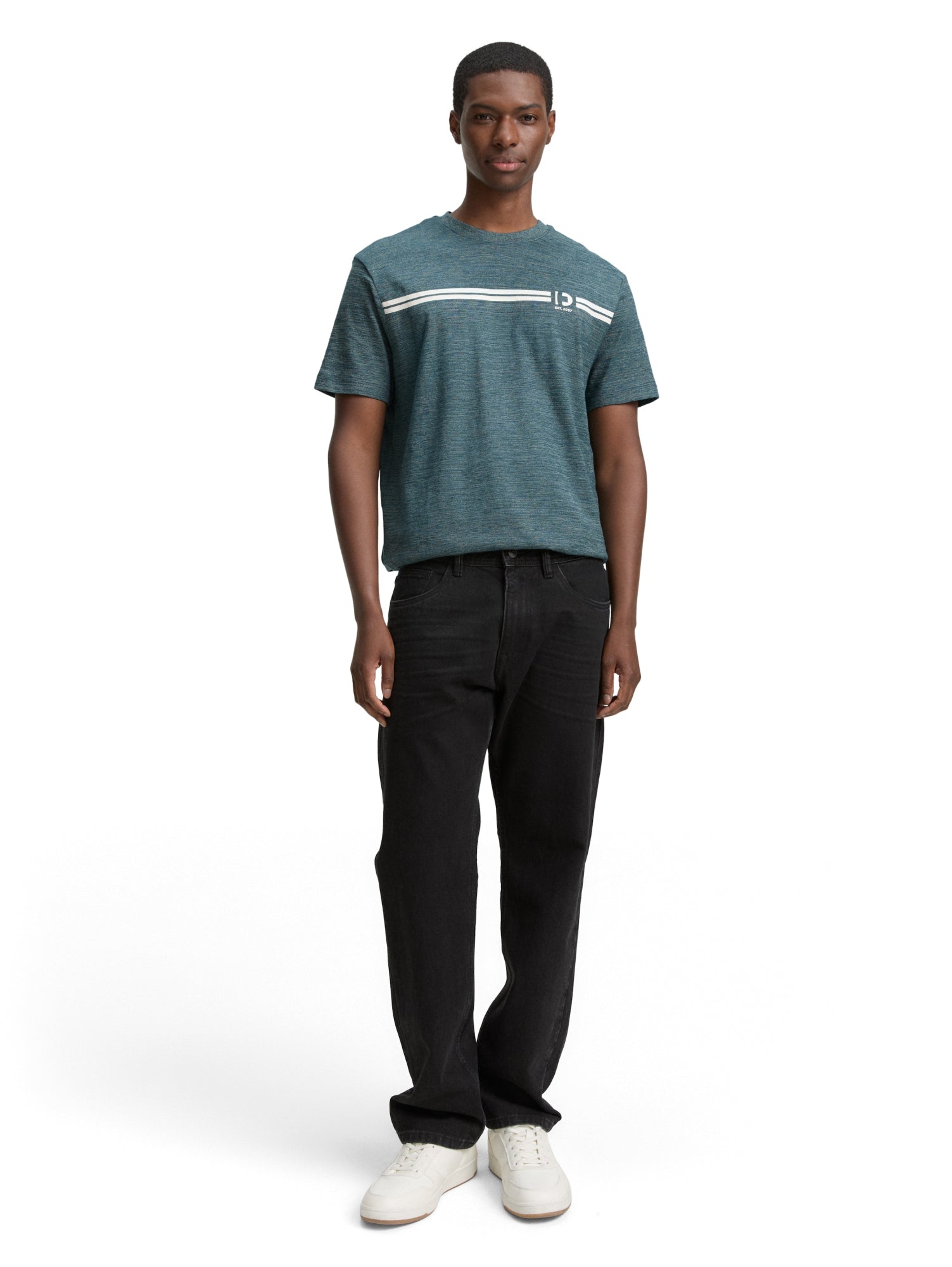 Tom Tailor Denim T-Shirts  grün