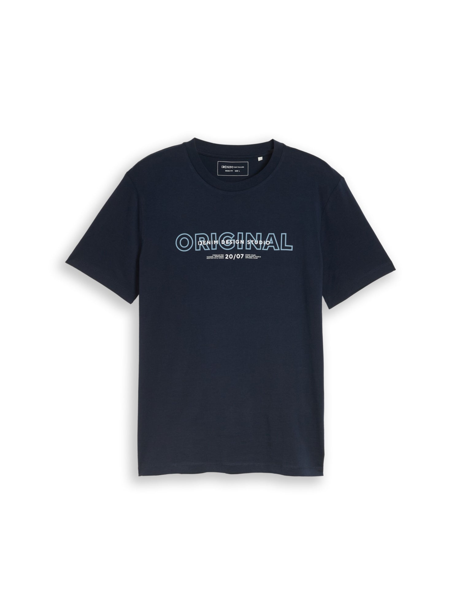 Tom Tailor Denim T-Shirts  dunkelblau