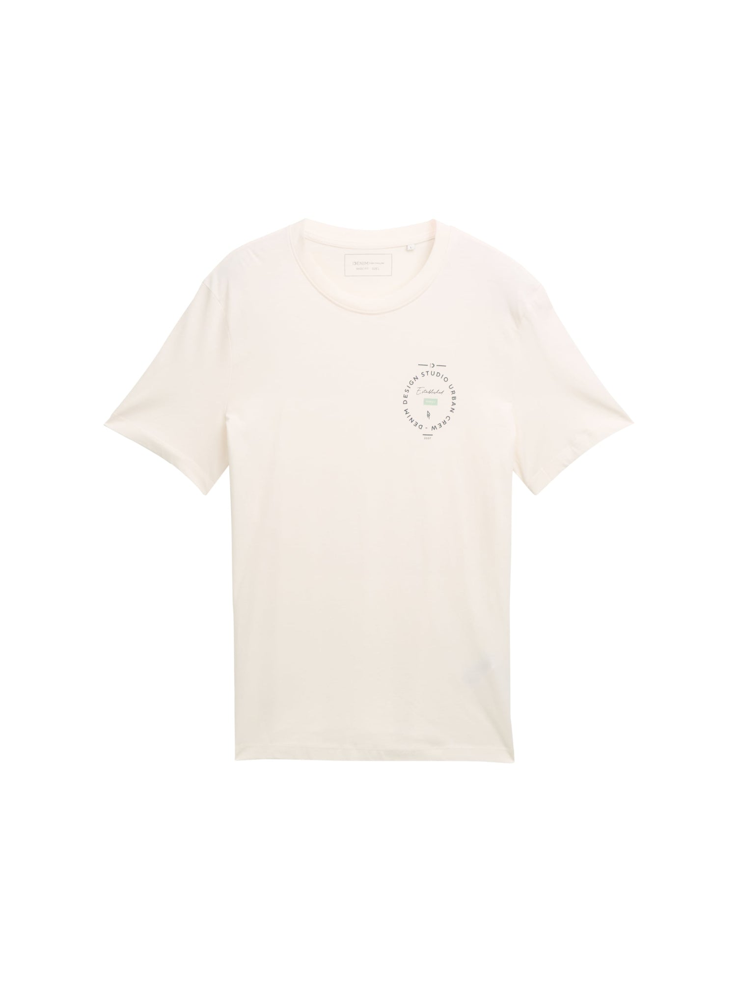 Tom Tailor Denim T-Shirts  creme