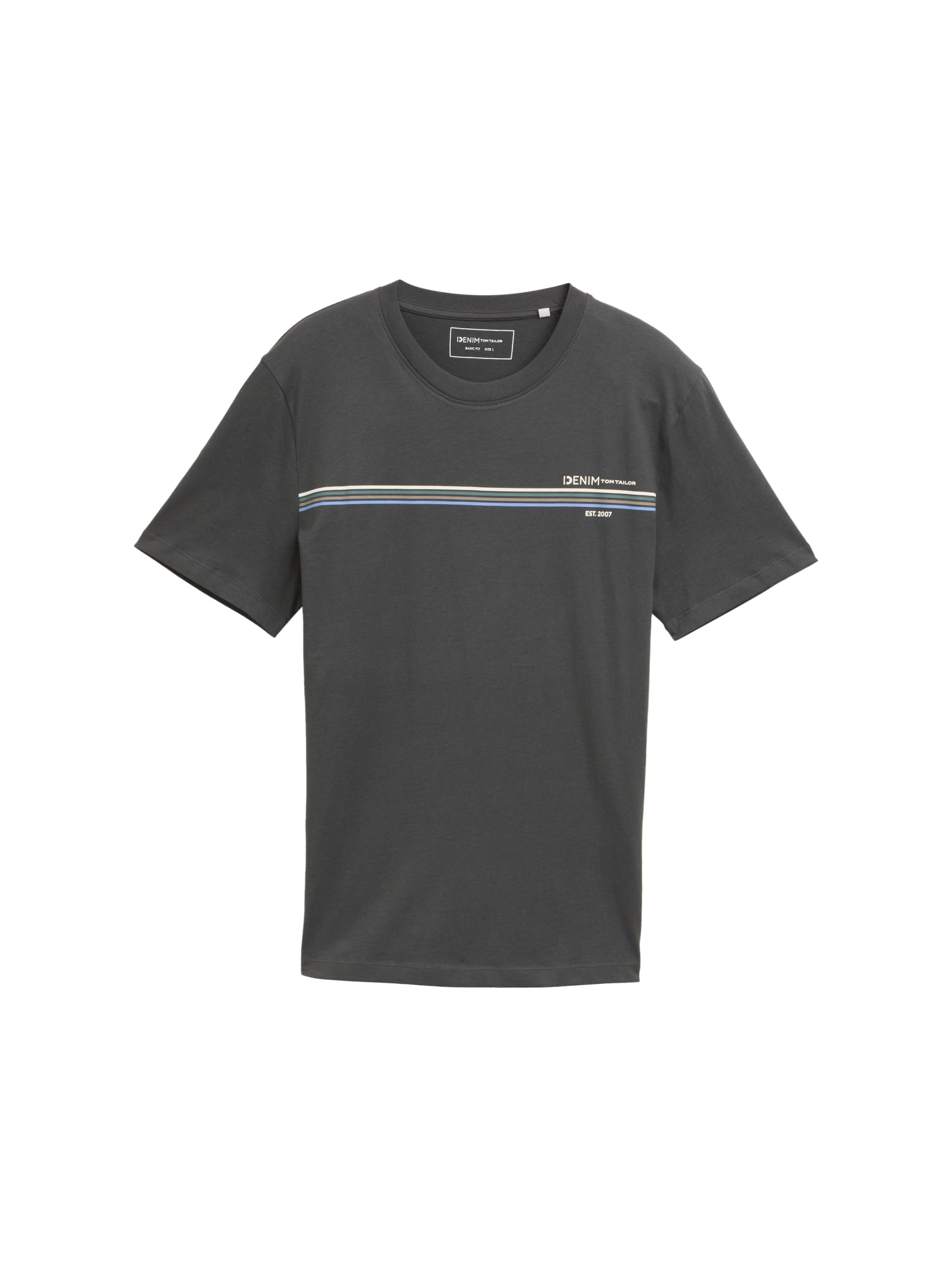 Tom Tailor Denim T-Shirts  dunkelgrau