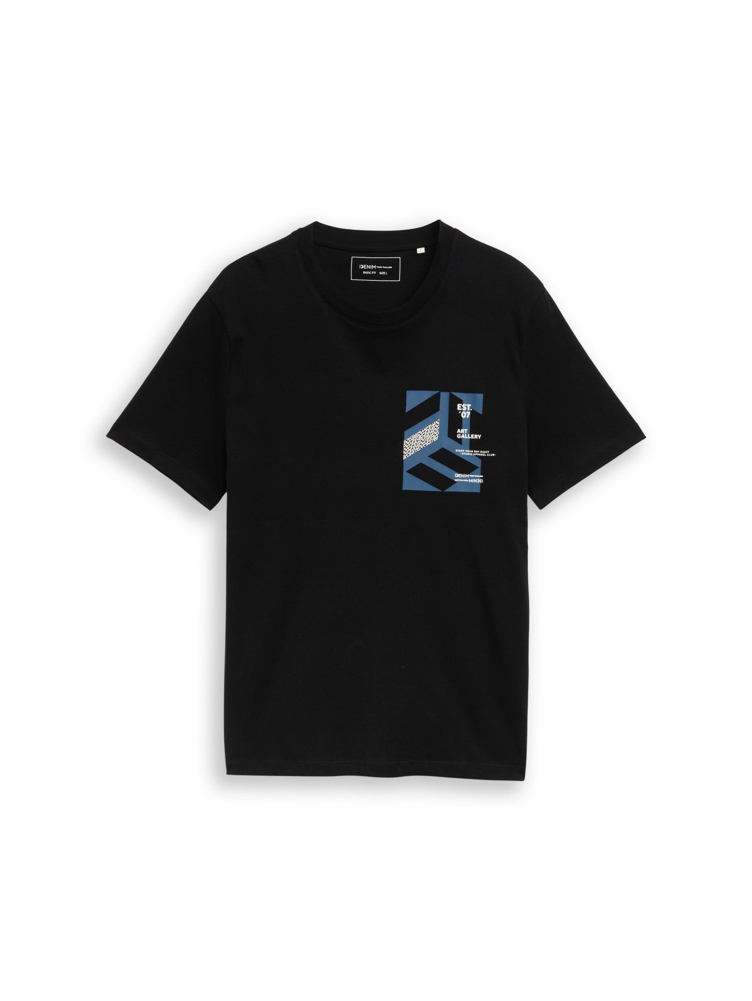 Tom Tailor Denim T-Shirts  schwarz