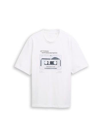T-Shirt mit Print im Relaxed Fit