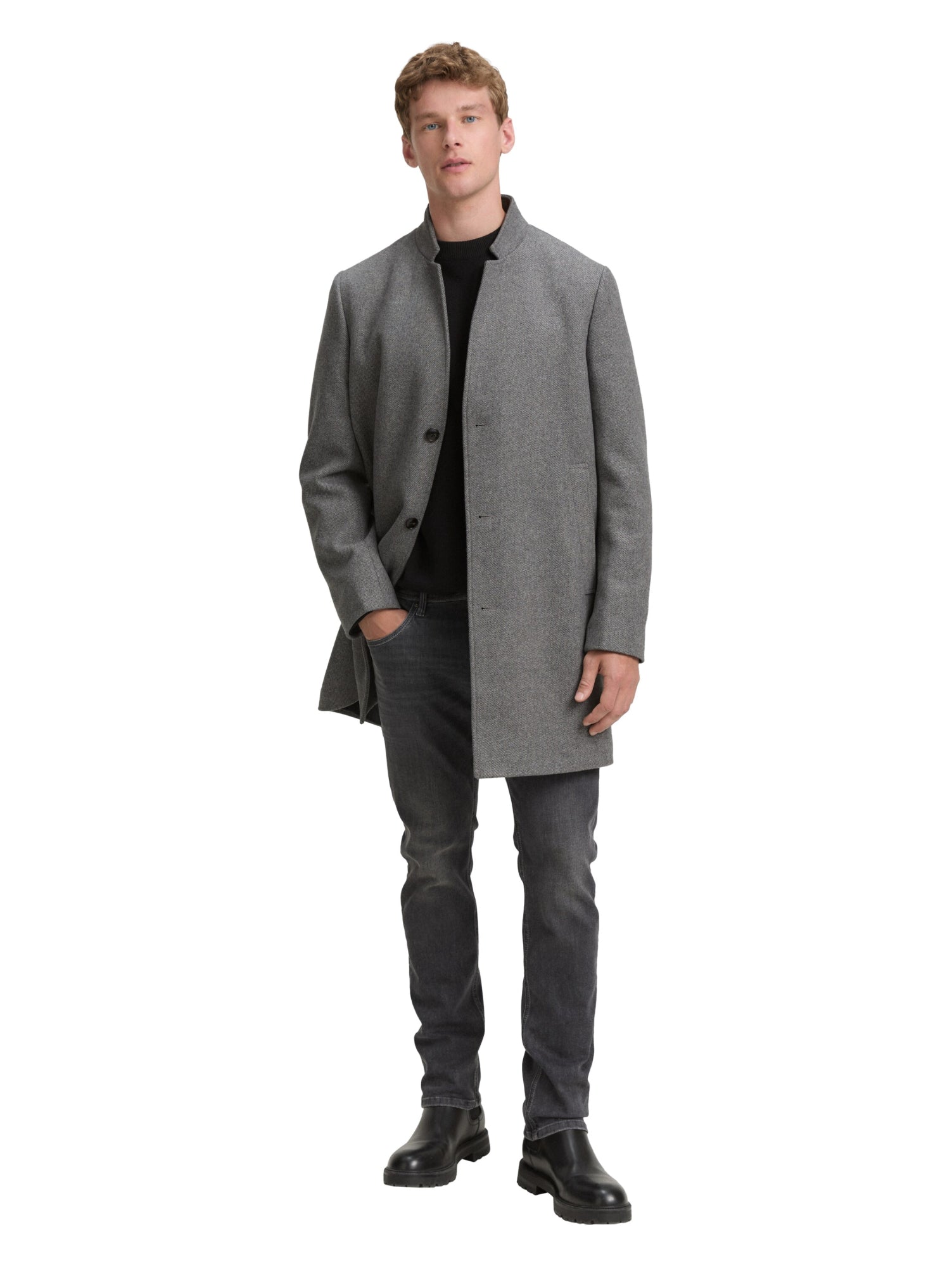 Tom Tailor Denim Mäntel  grau