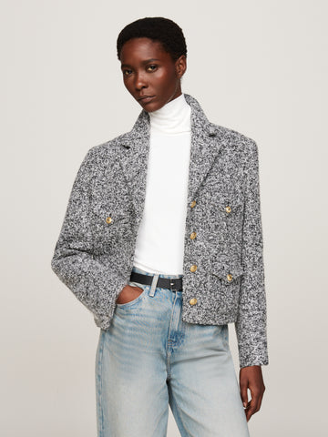 Bouclè-Jacke
