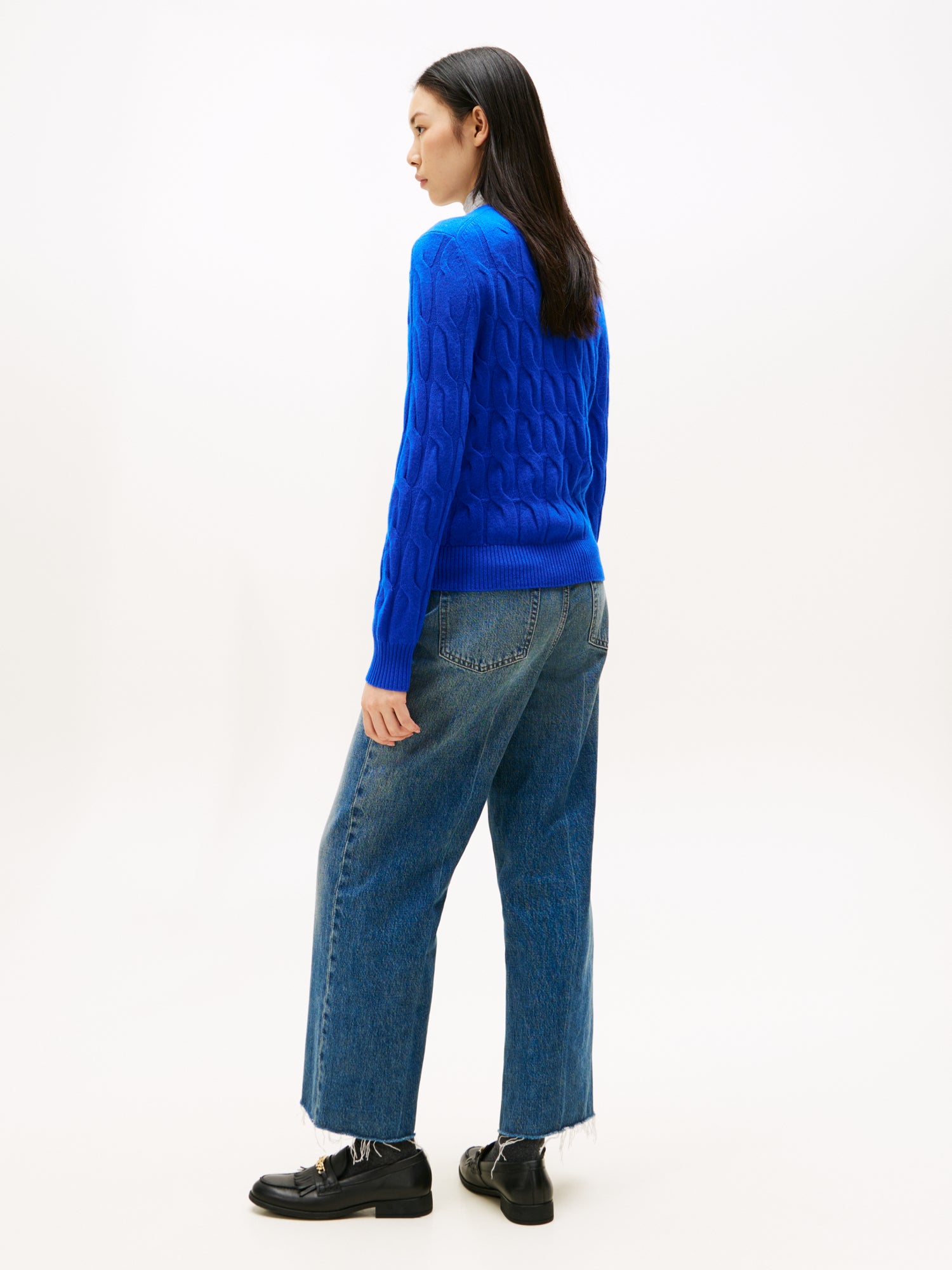 Tommy Hilfiger Strickjacken  blau