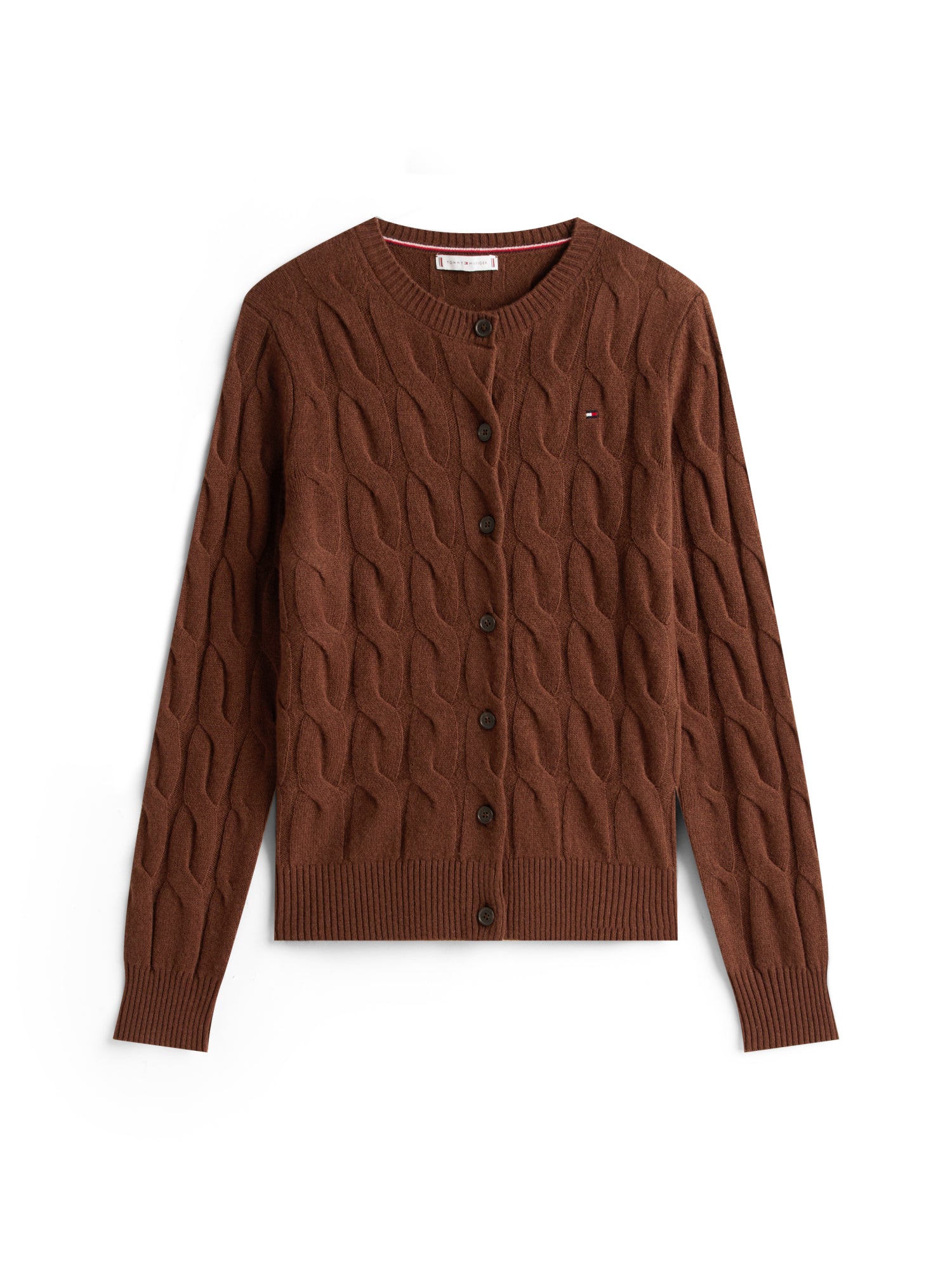 Tommy Hilfiger Strickjacken  braun