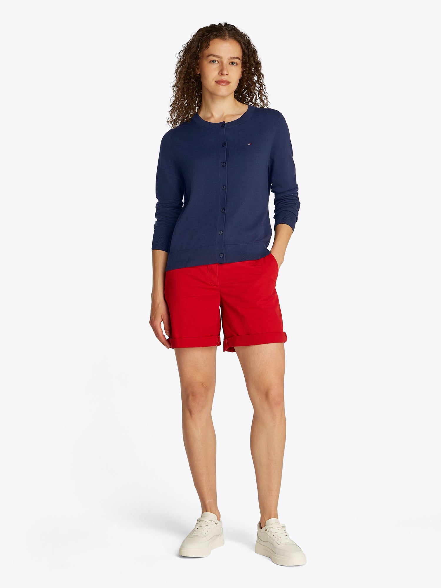 Tommy Hilfiger Strickjacken  dunkelblau
