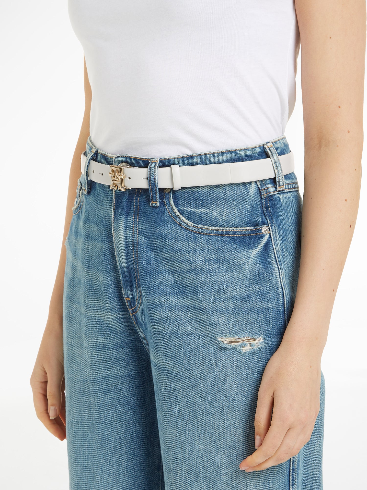Tommy Hilfiger Gürtel  weiß