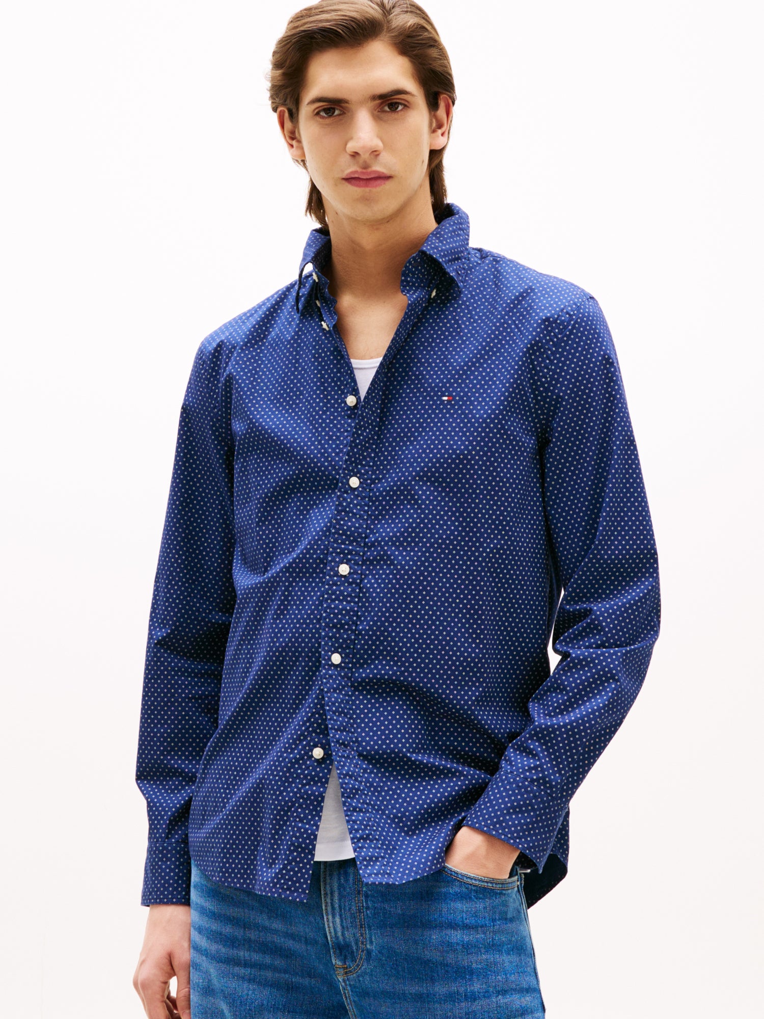 Tommy Hilfiger Hemden  dunkelblau