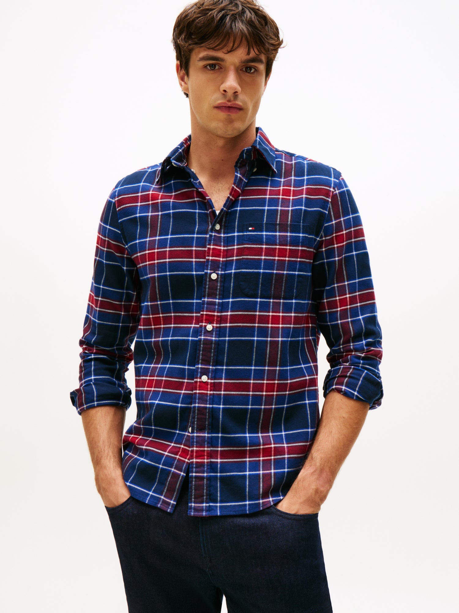 Tommy Hilfiger Hemden  dunkelblau
