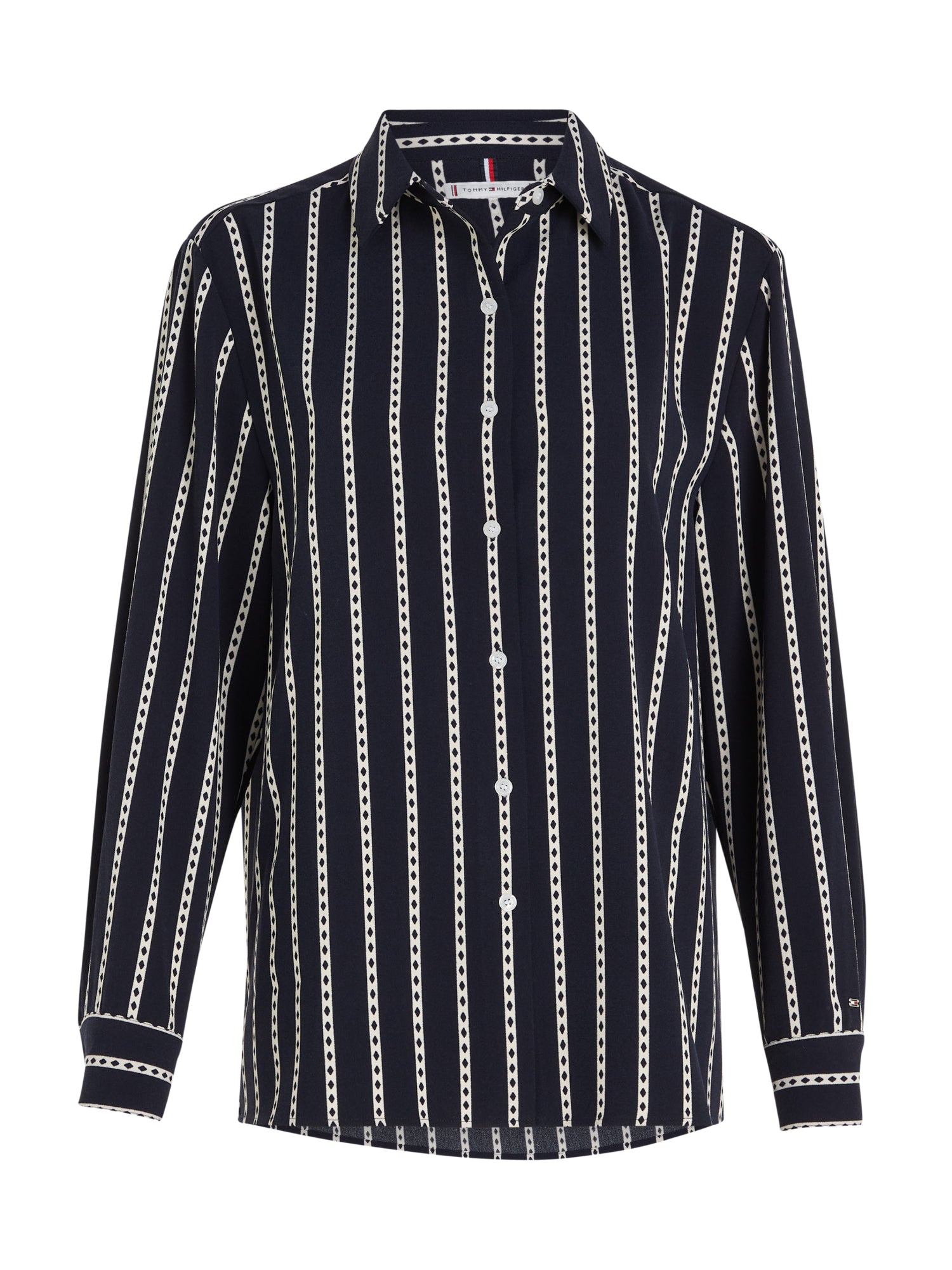 Tommy Hilfiger Hemdblusen  dunkelblau