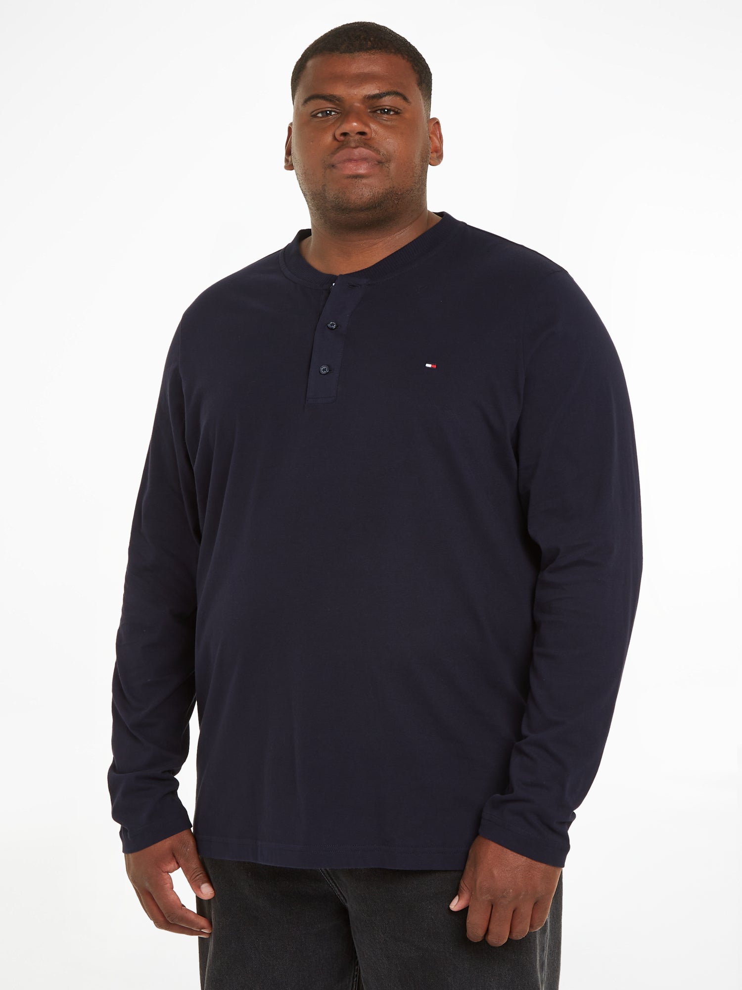 Tommy Hilfiger Langarmshirts  dunkelblau