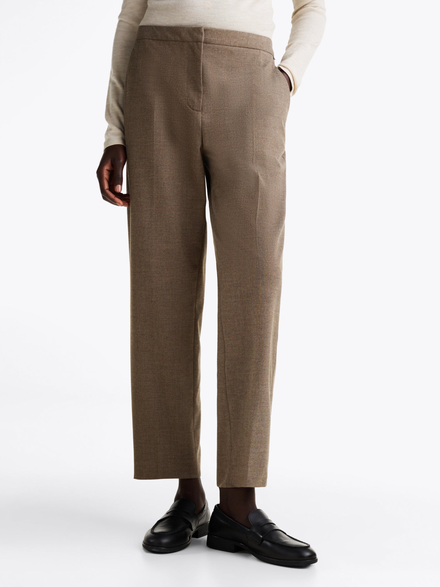Tommy Hilfiger Businesshosen  braun