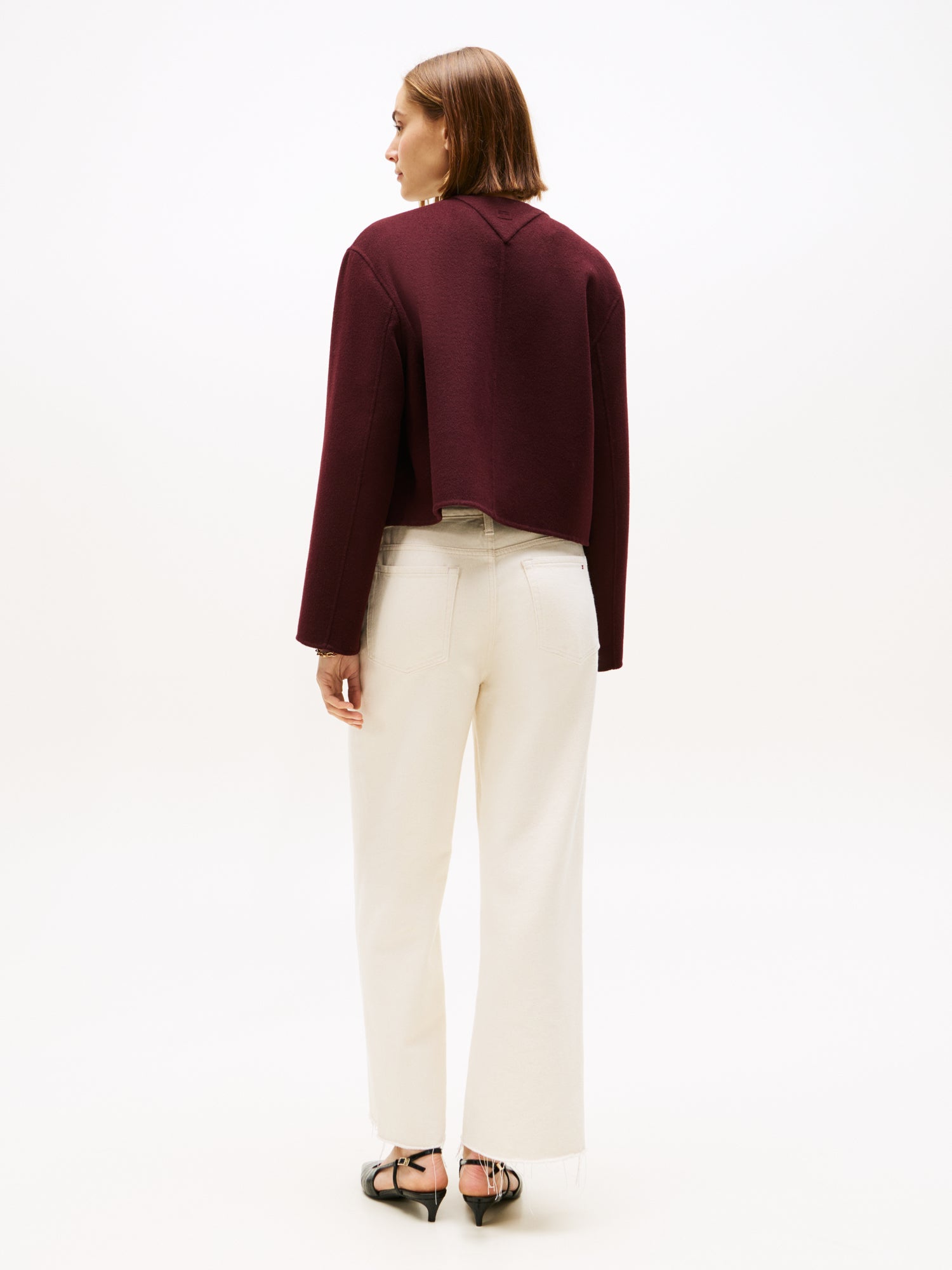 Tommy Hilfiger Leichte Jacken  bordeaux