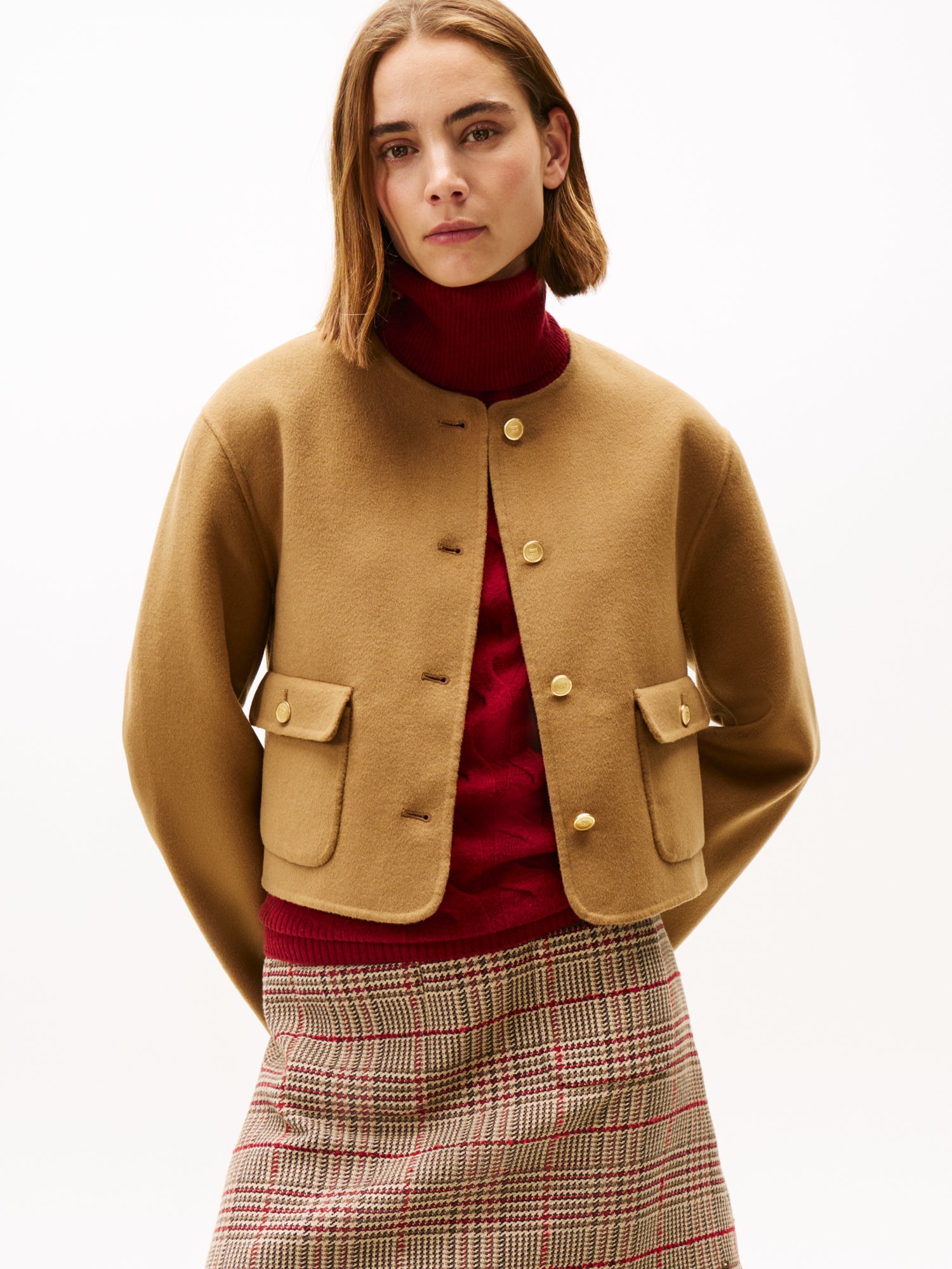 Tommy Hilfiger Leichte Jacken  braun