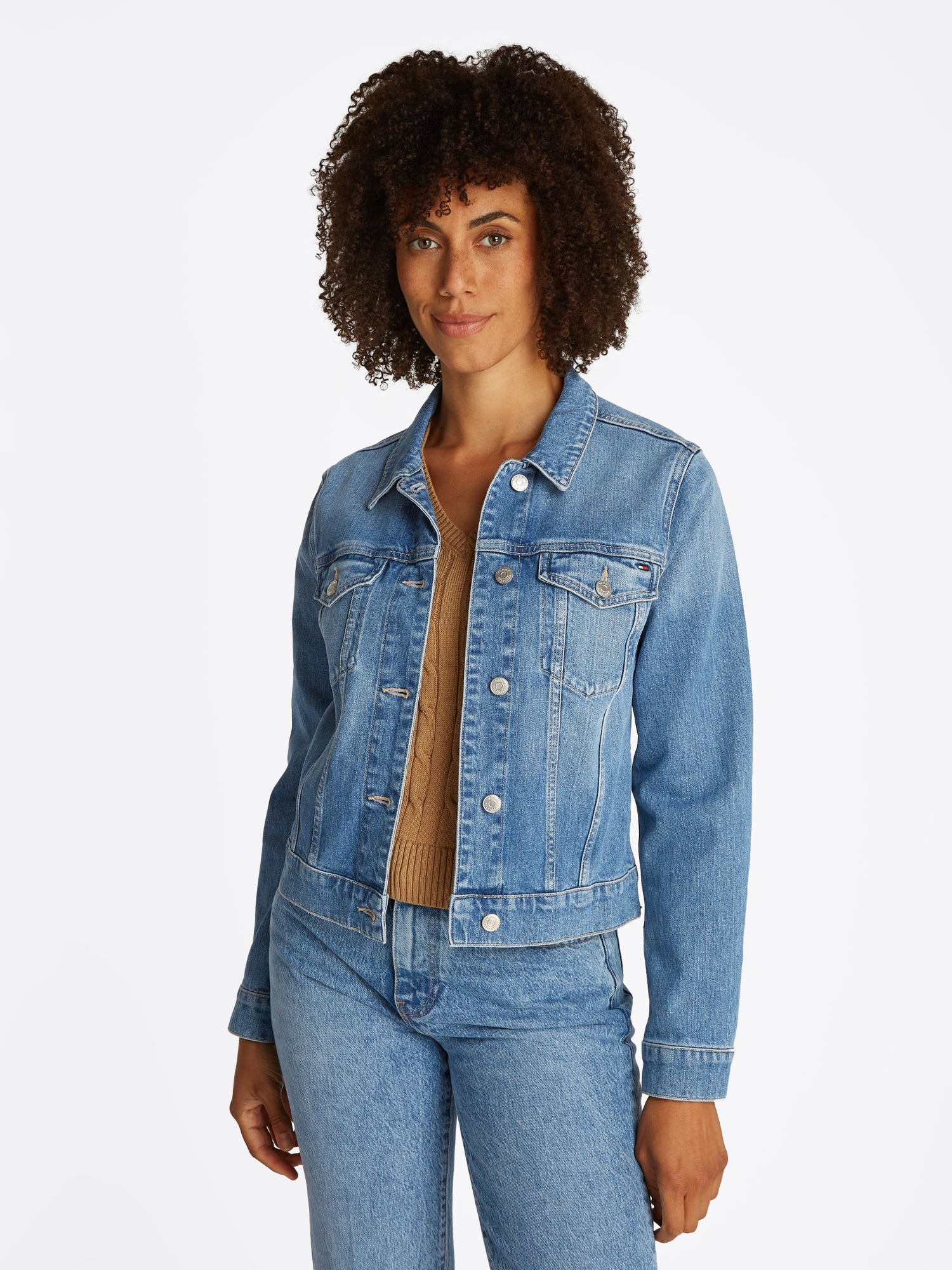 Tommy Hilfiger Jeansjacken  blau