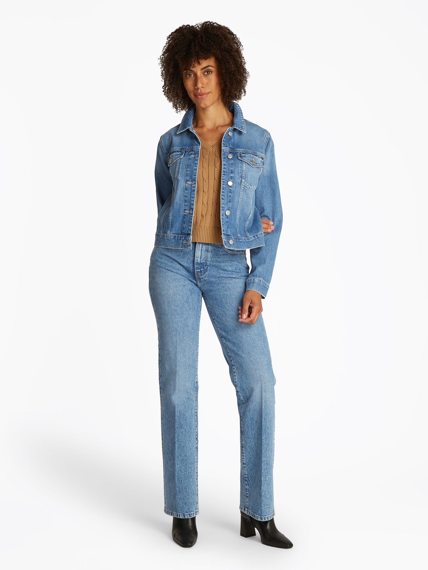 Tommy Hilfiger Jeansjacken  blau