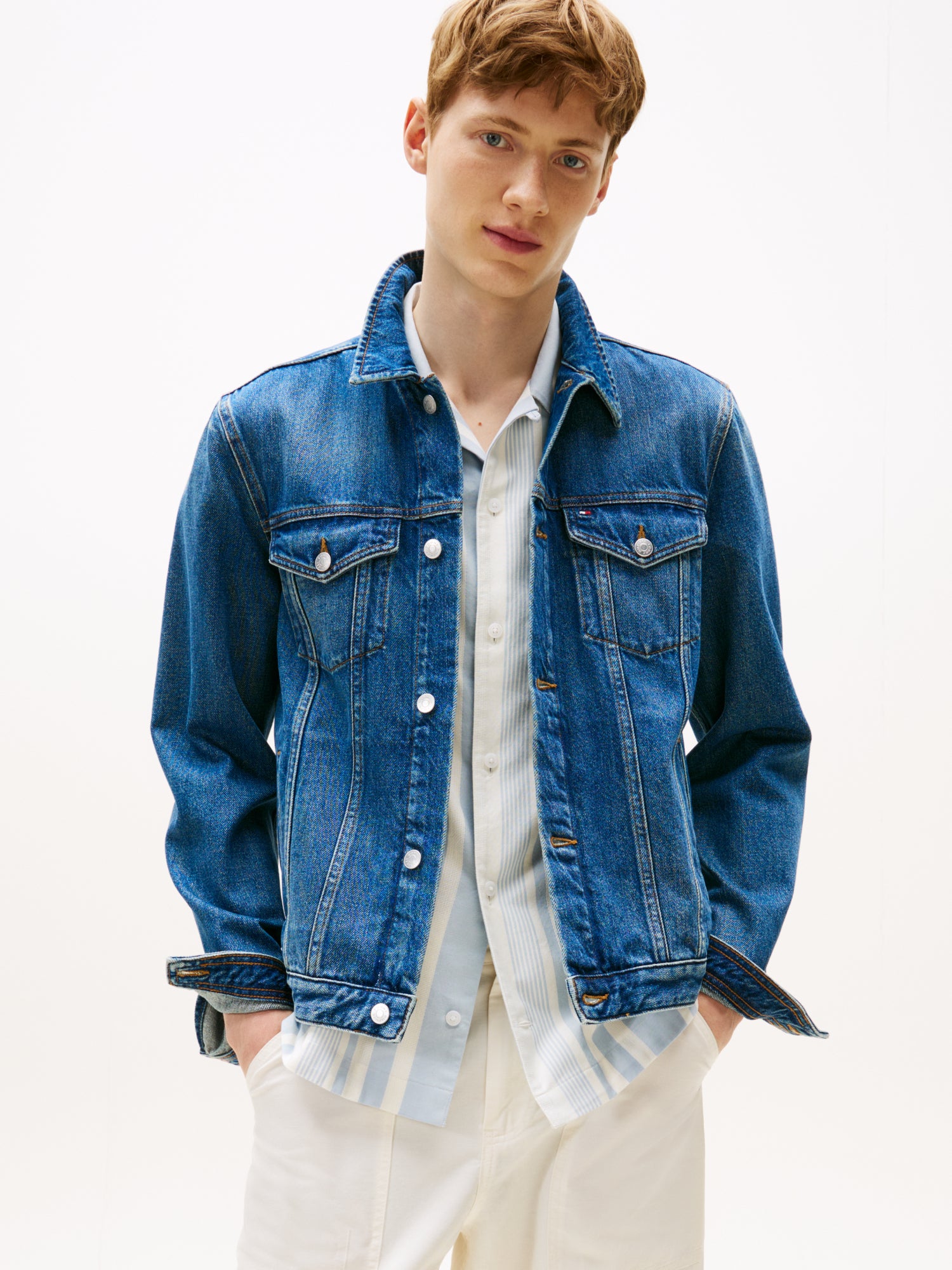 Tommy Hilfiger Jeansjacken  blau