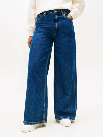 Jeans mit weitem Bein
