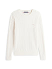 Tommy Hilfiger Strickjacken  weiß