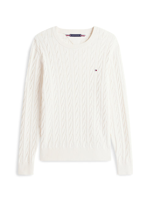 Tommy Hilfiger Strickjacken  weiß