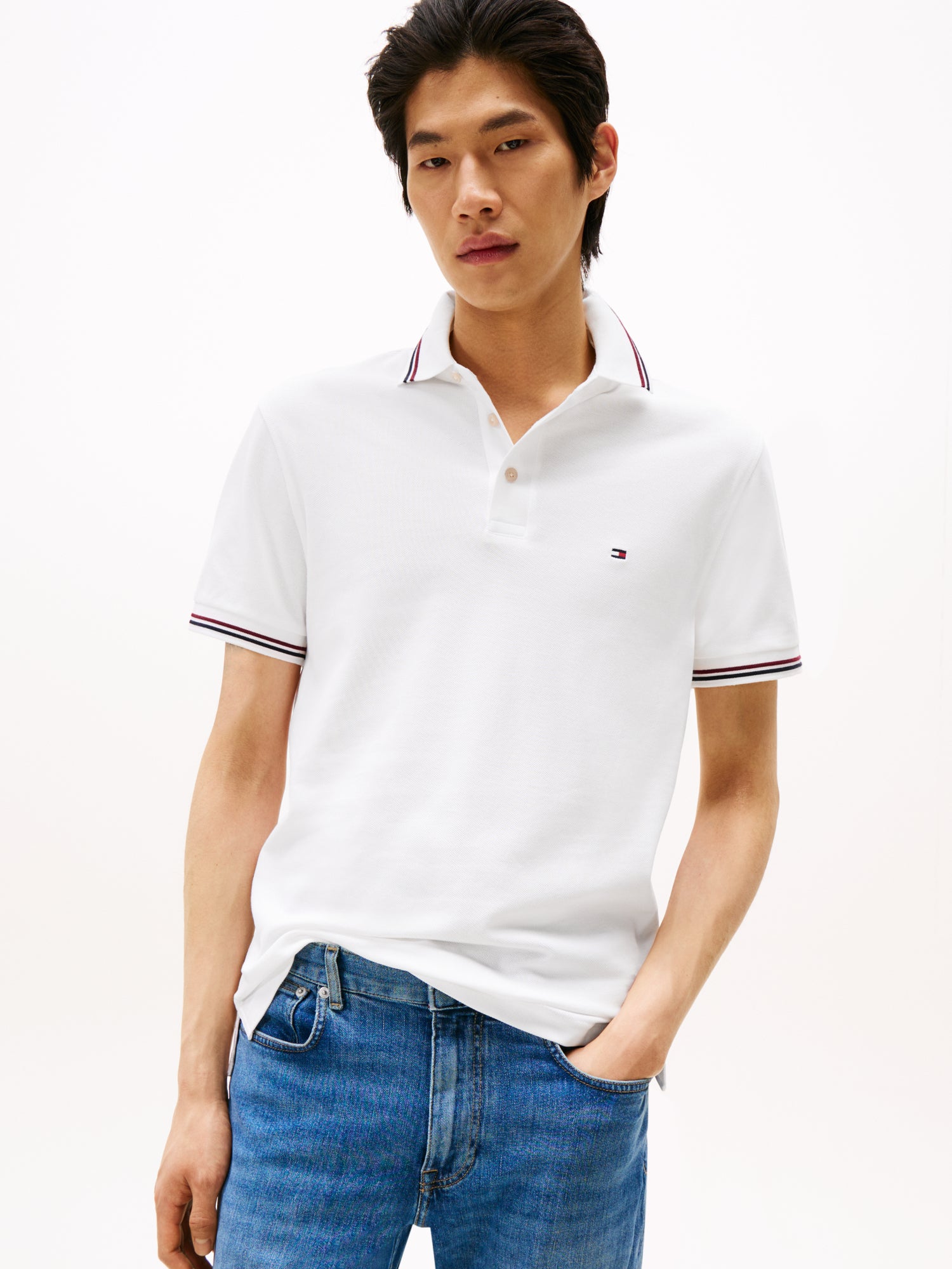 Tommy Hilfiger Poloshirts  weiß