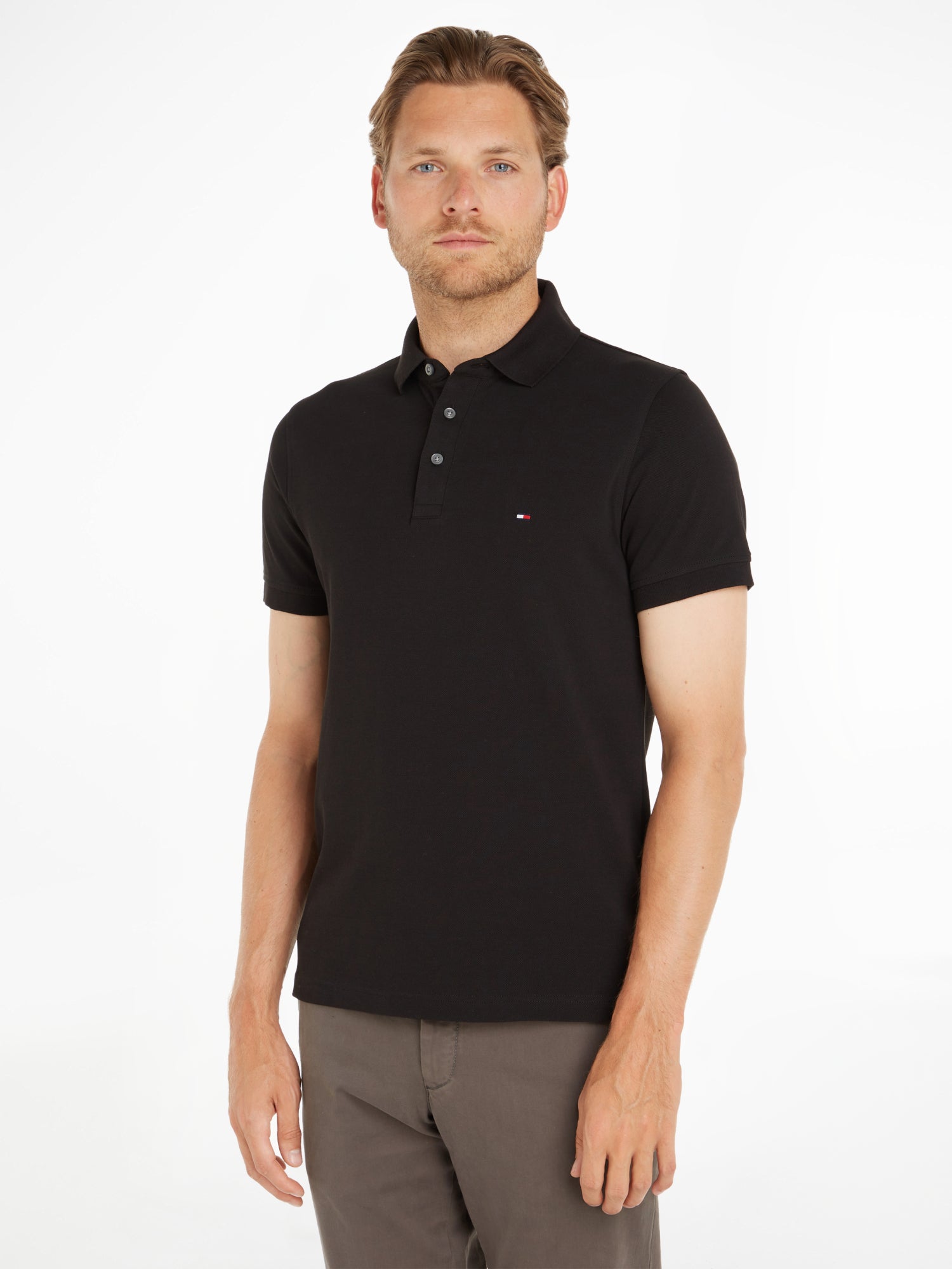Tommy Hilfiger Poloshirts  schwarz