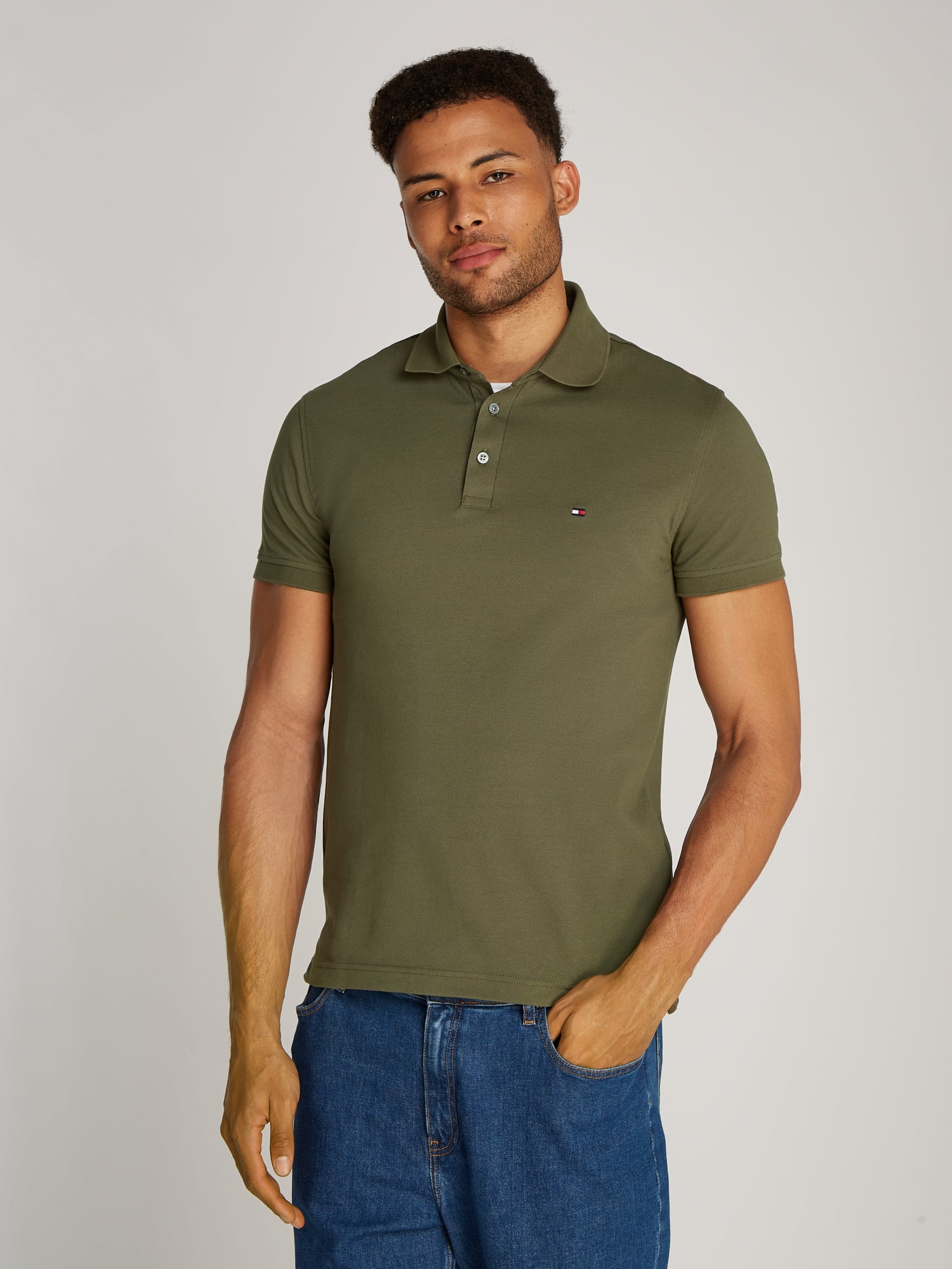 Tommy Hilfiger Poloshirts  oliv