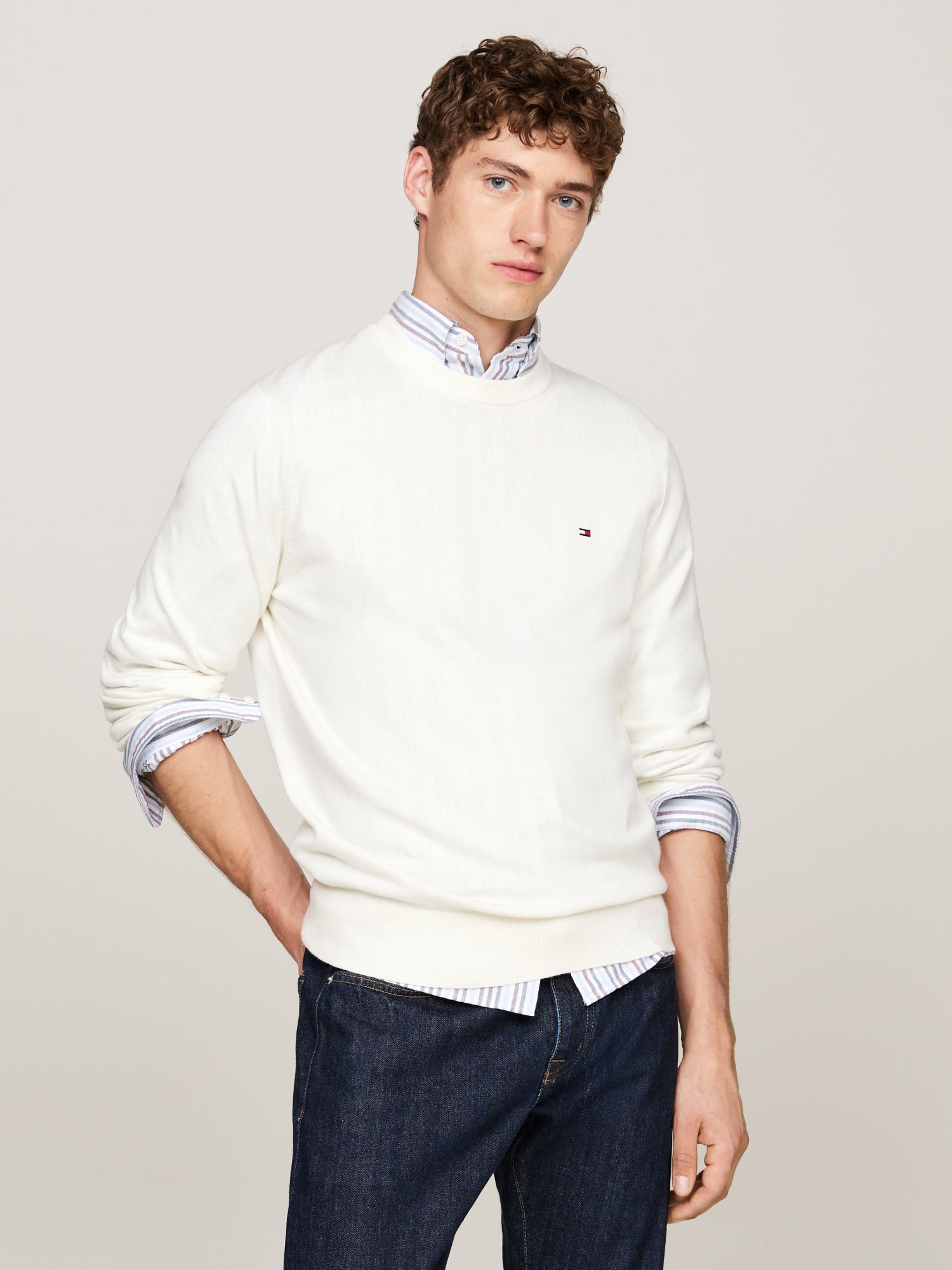 Tommy Hilfiger Pullover  elfenbein