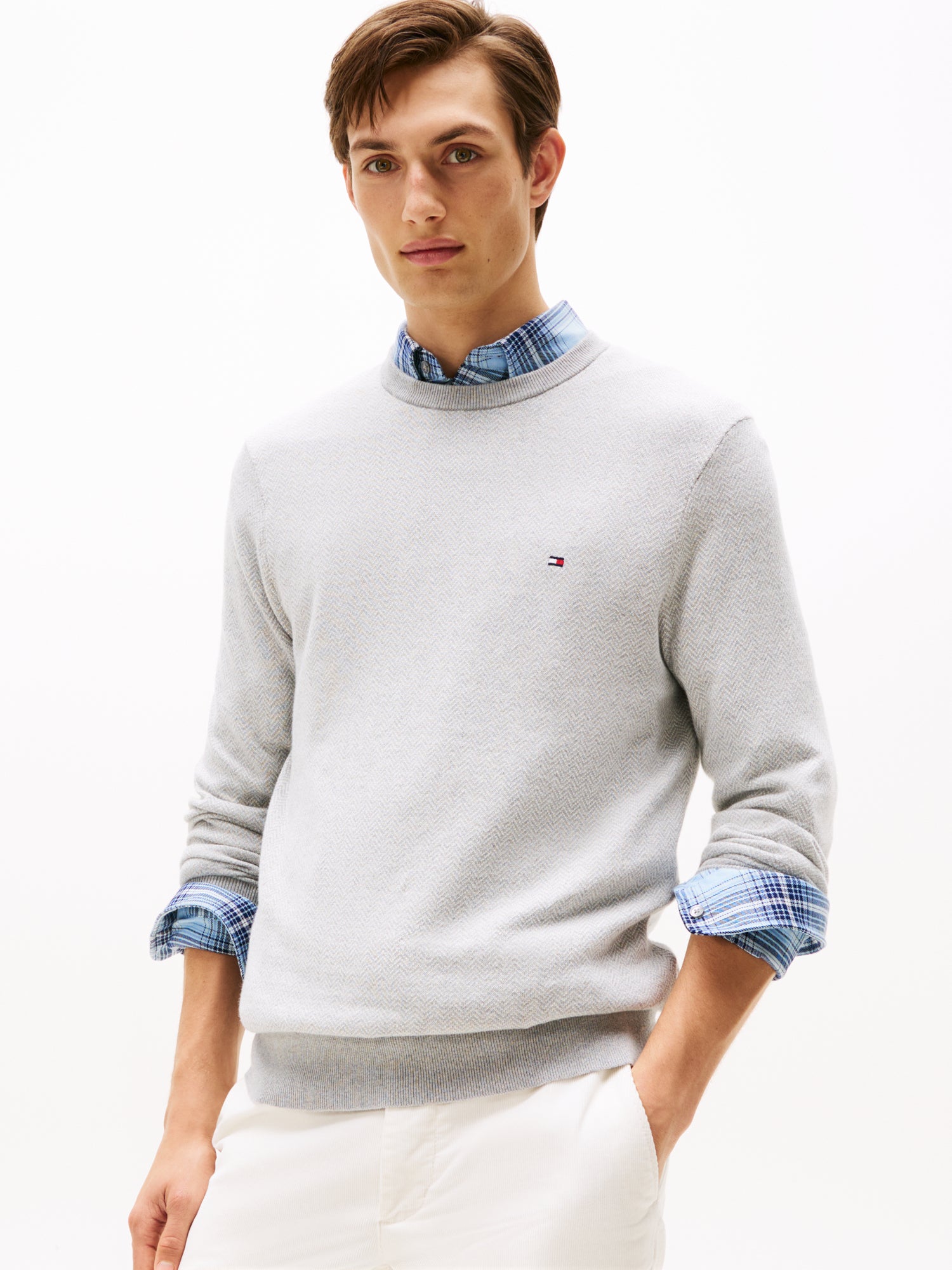 Tommy Hilfiger Pullover  hellgrau