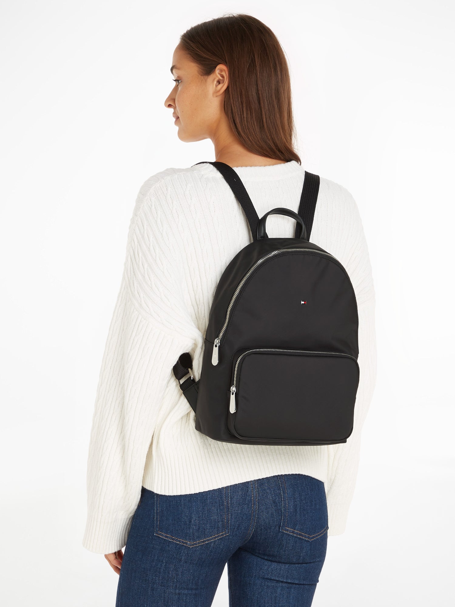 Tommy Hilfiger Rucksäcke  schwarz
