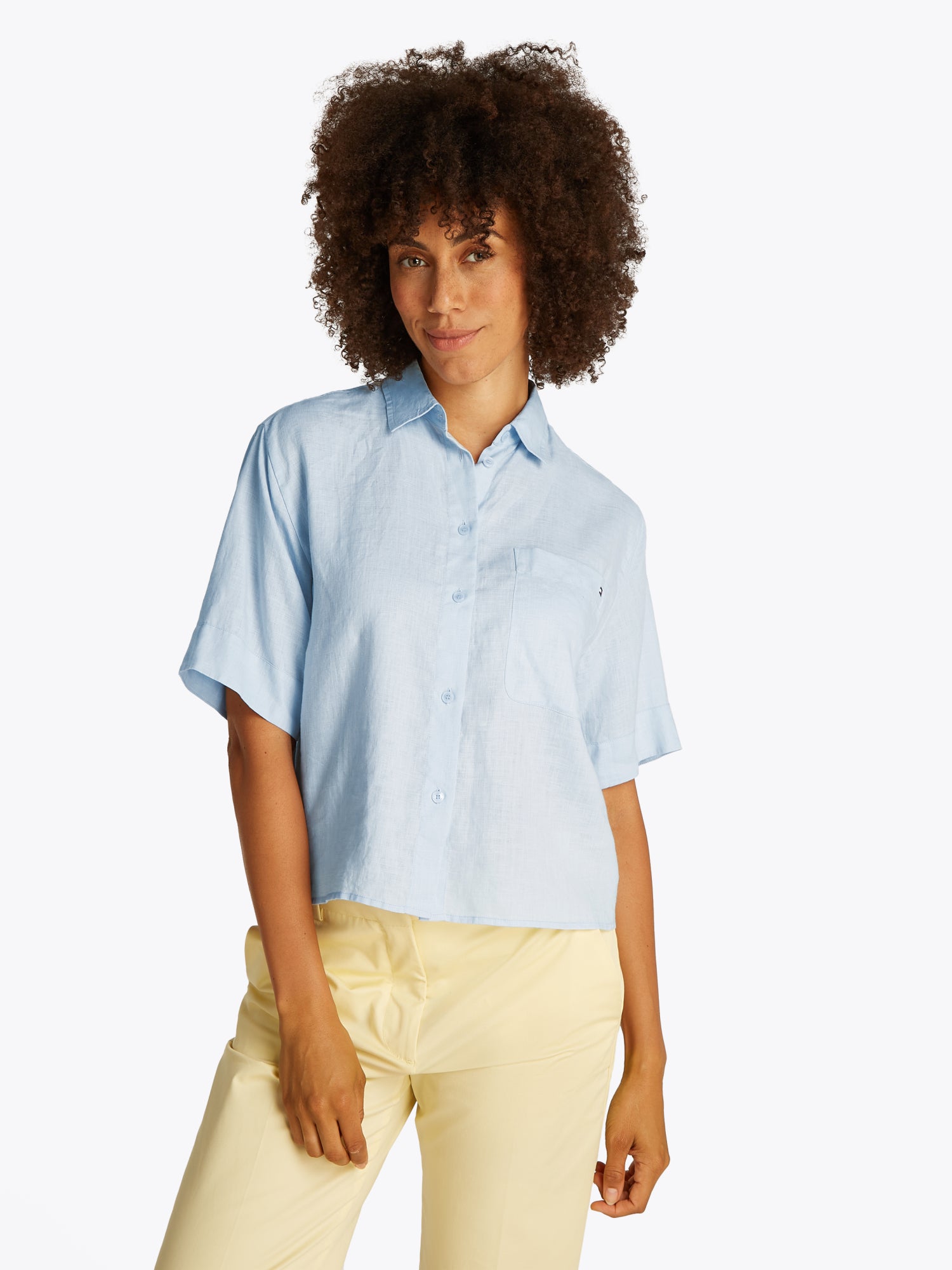 Tommy Hilfiger Hemdblusen  blau