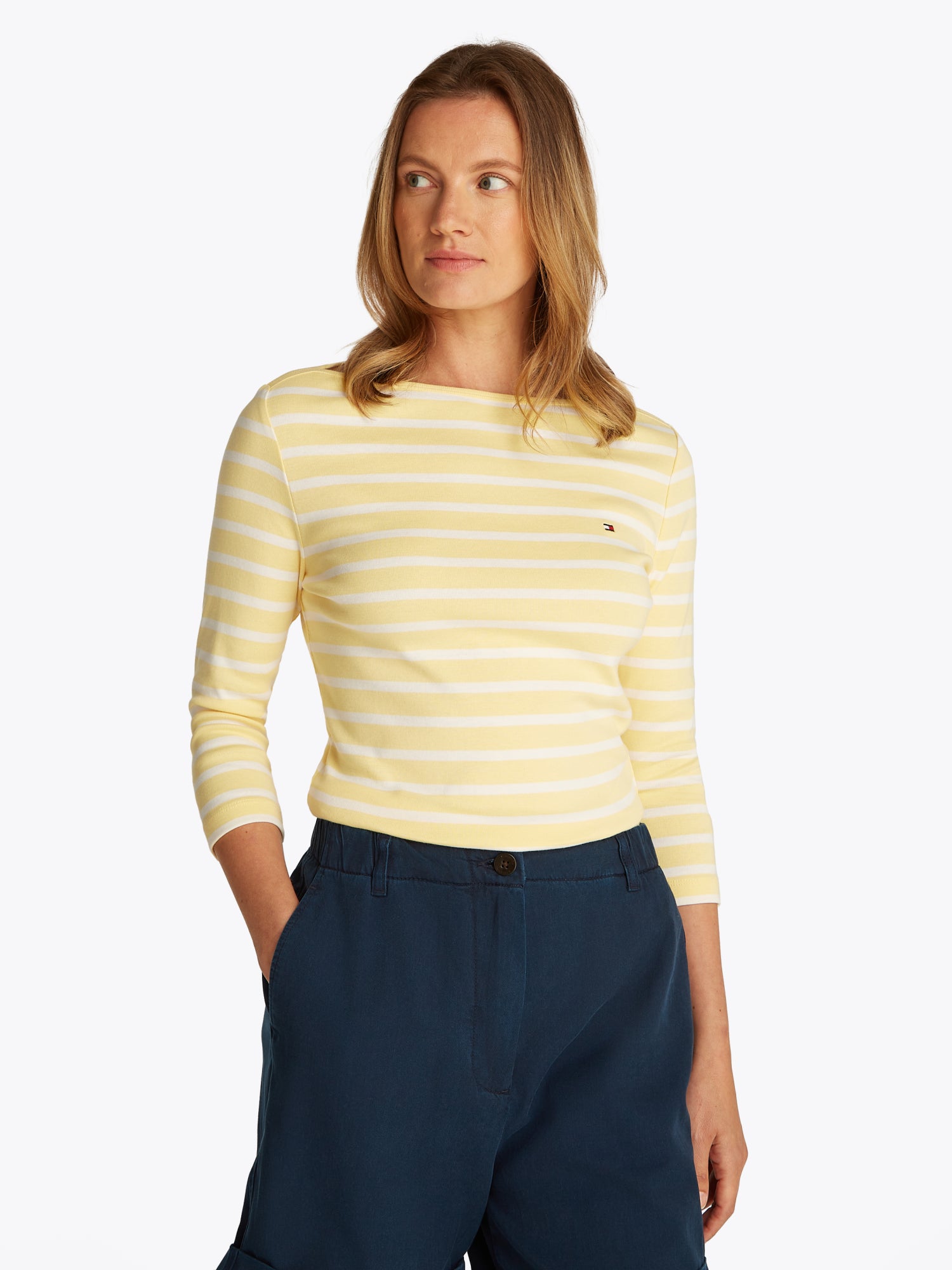 Tommy Hilfiger Langarmshirts  gelb